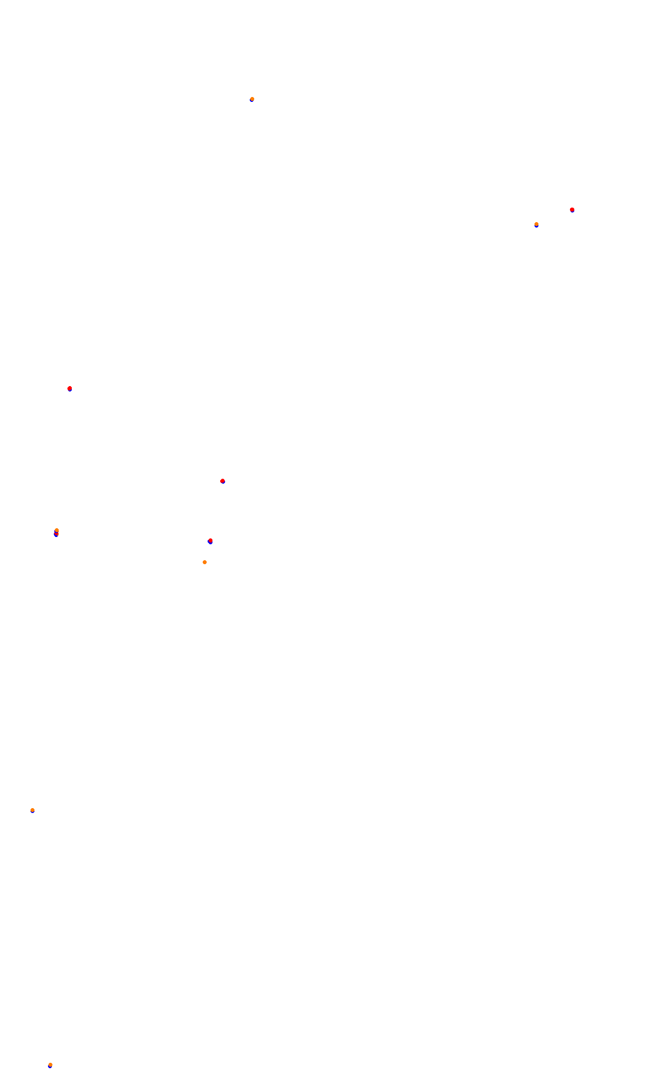 Monza collisions