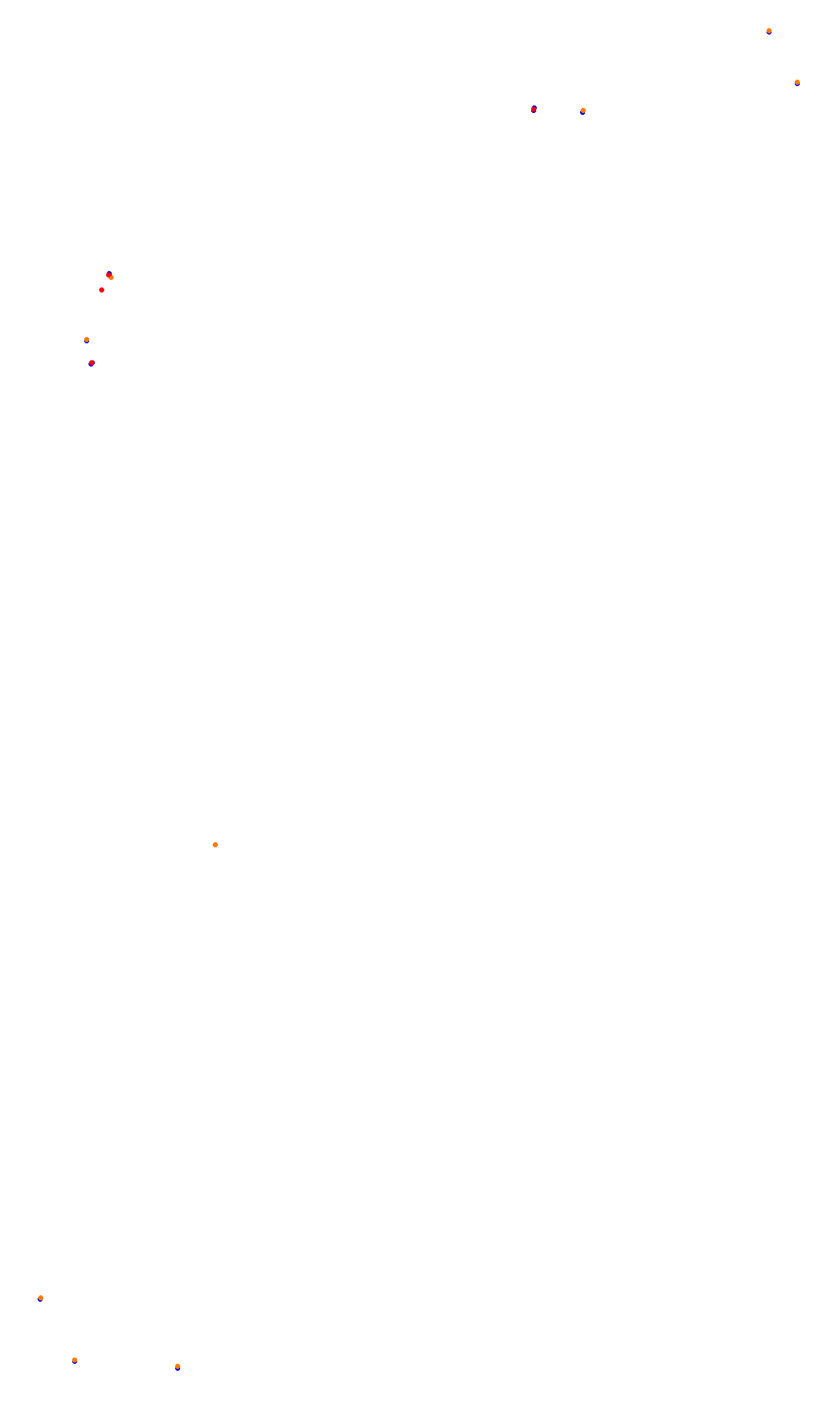 Monza collisions