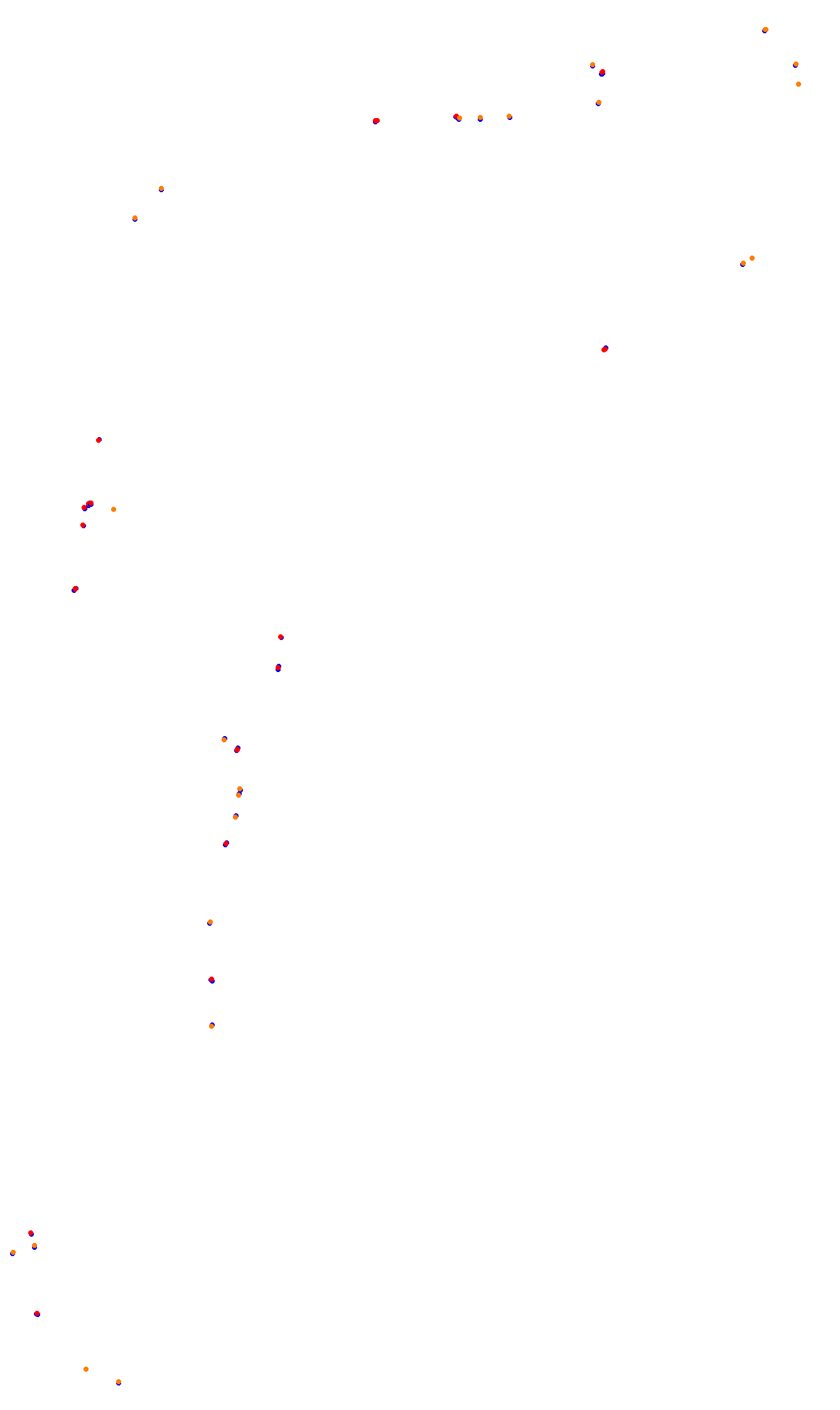 Monza collisions