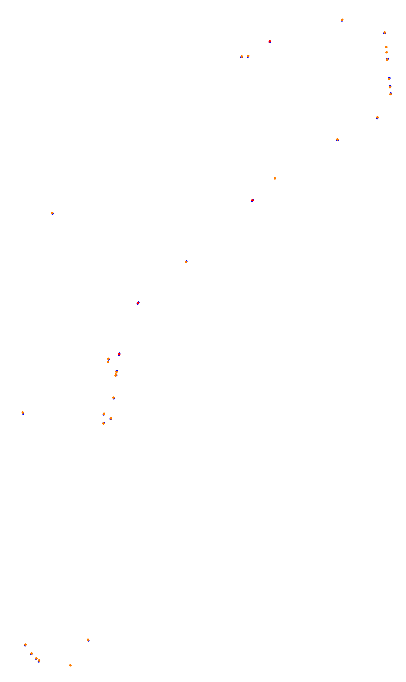 Monza collisions