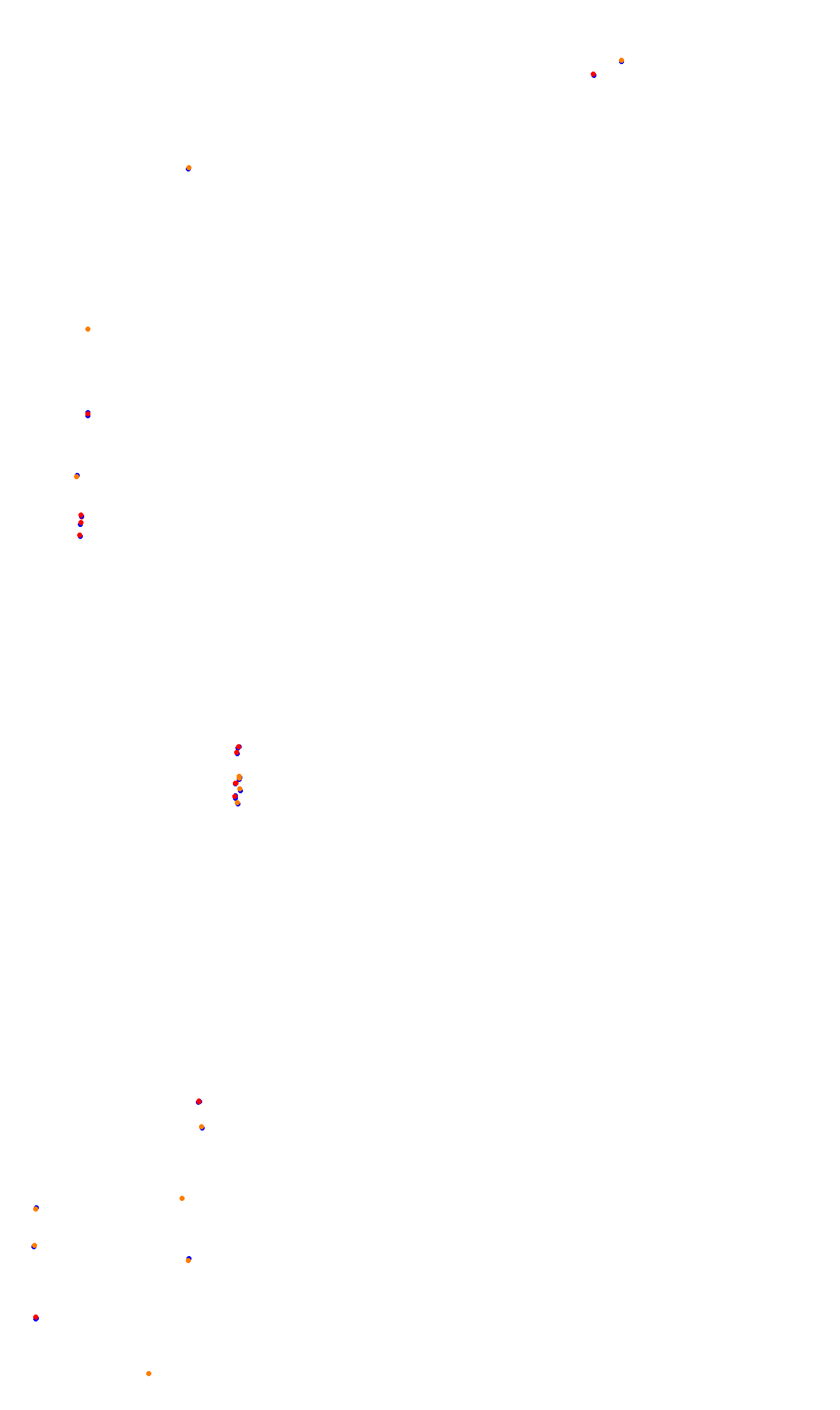 Monza collisions