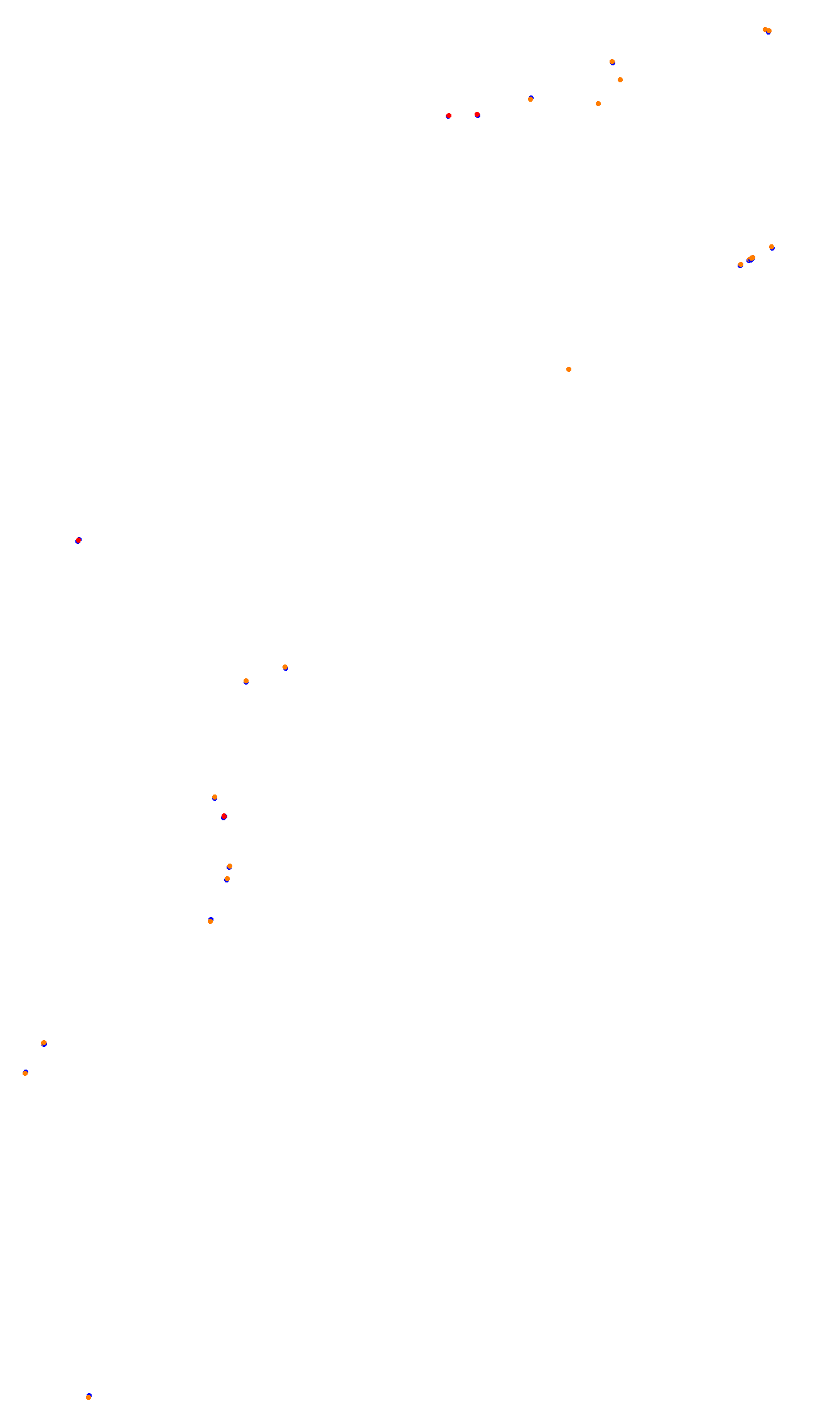 Monza collisions