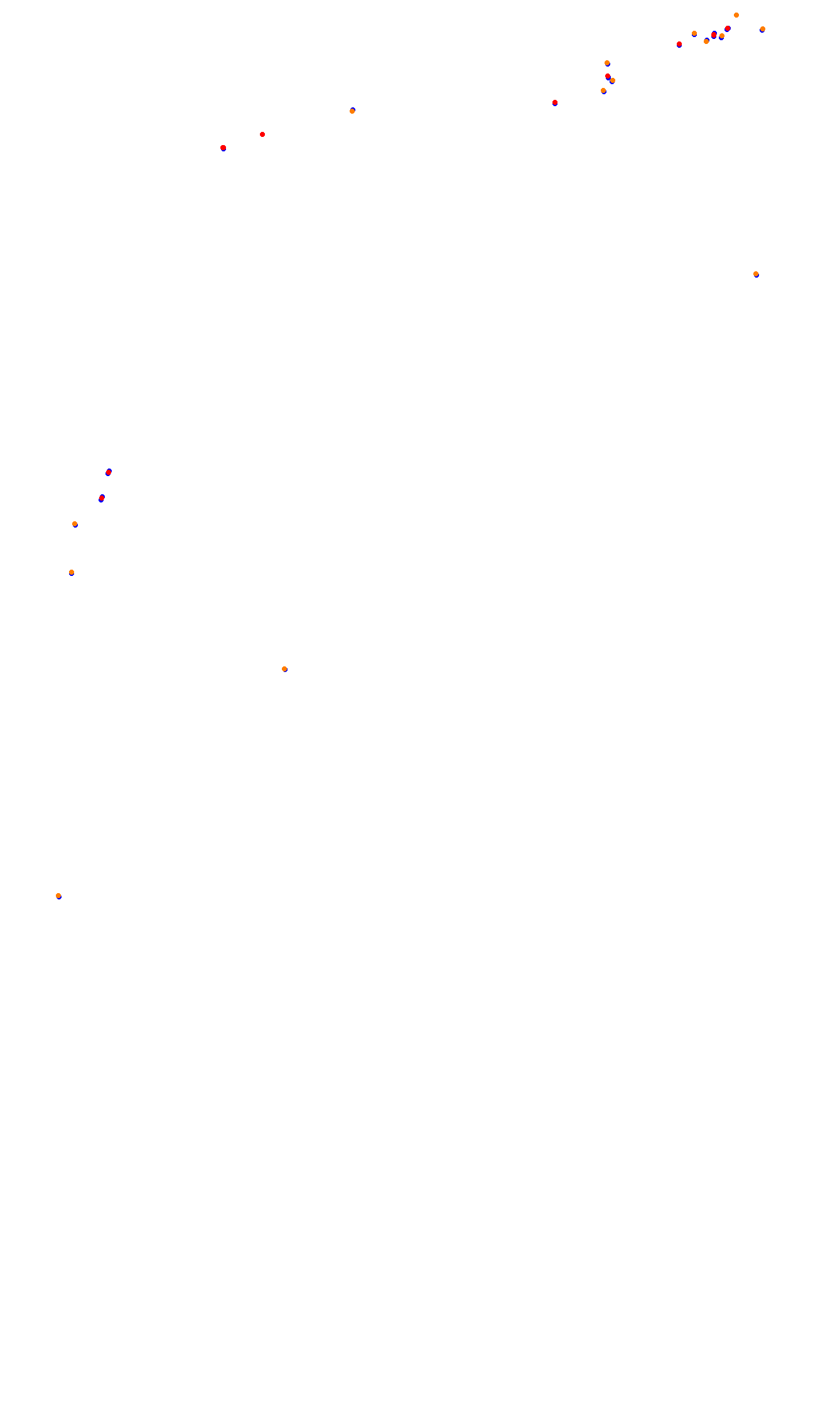 Monza collisions