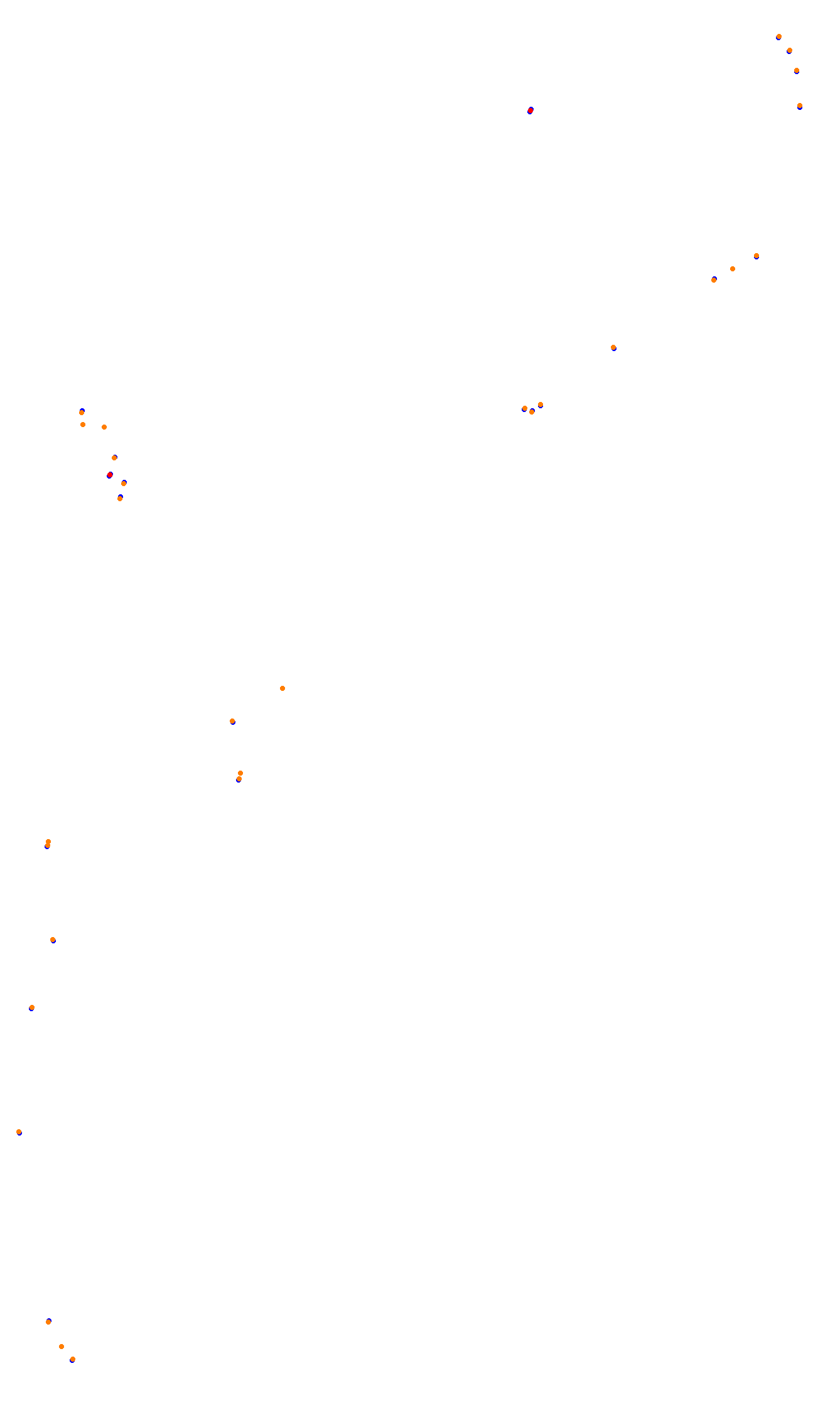 Monza collisions