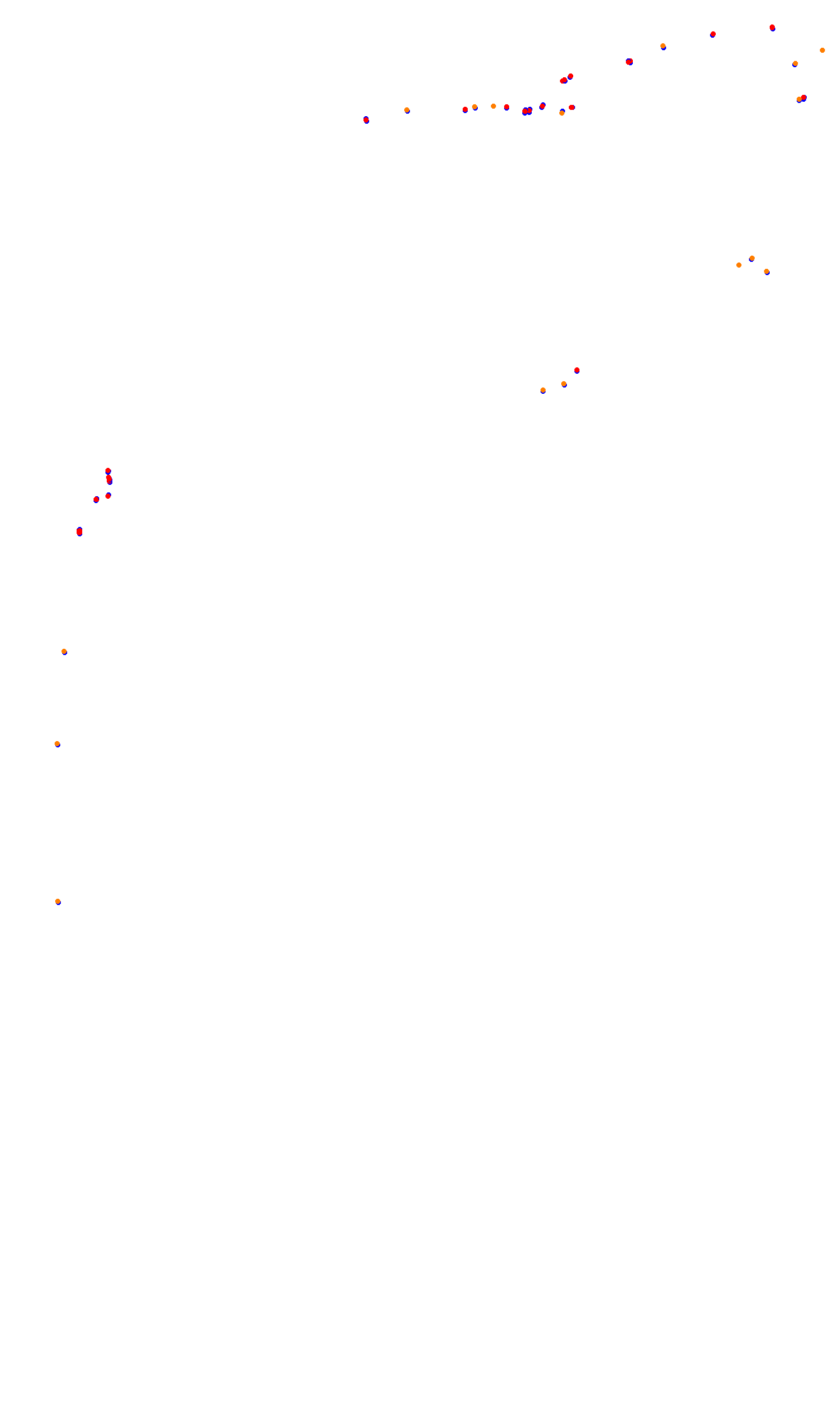 Monza collisions