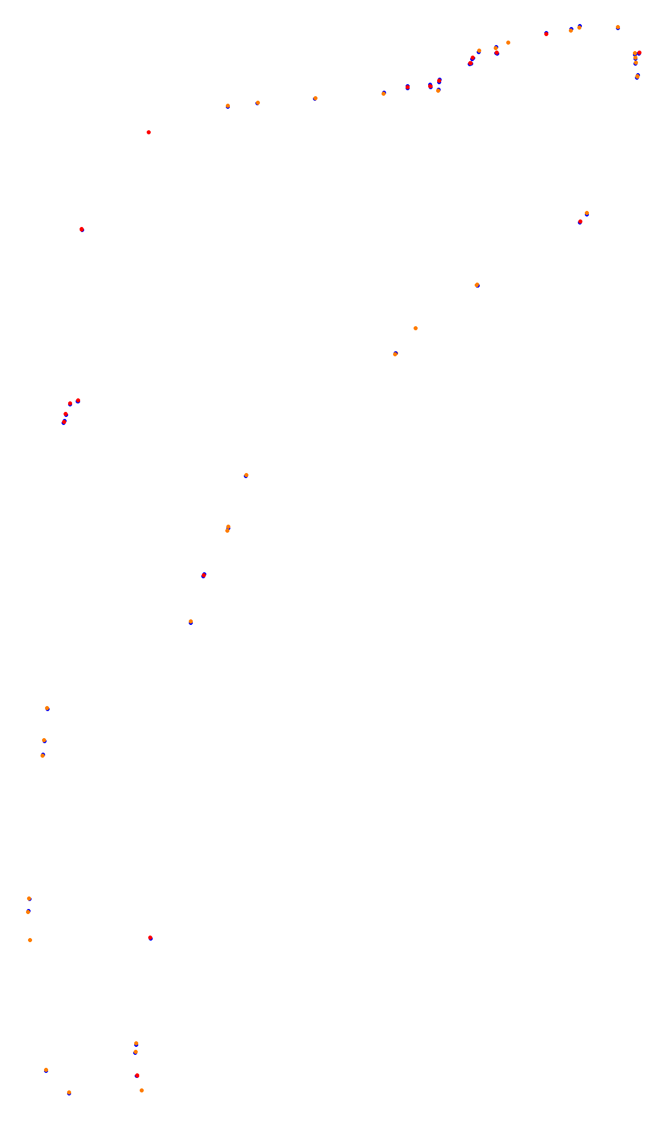 Monza collisions