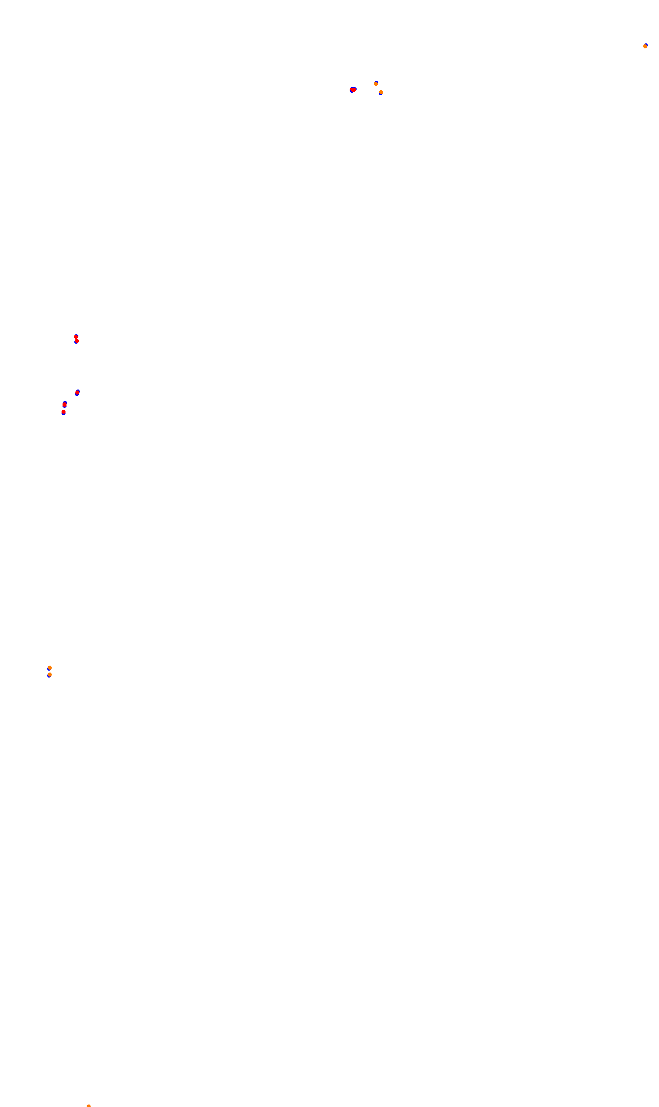 Monza collisions