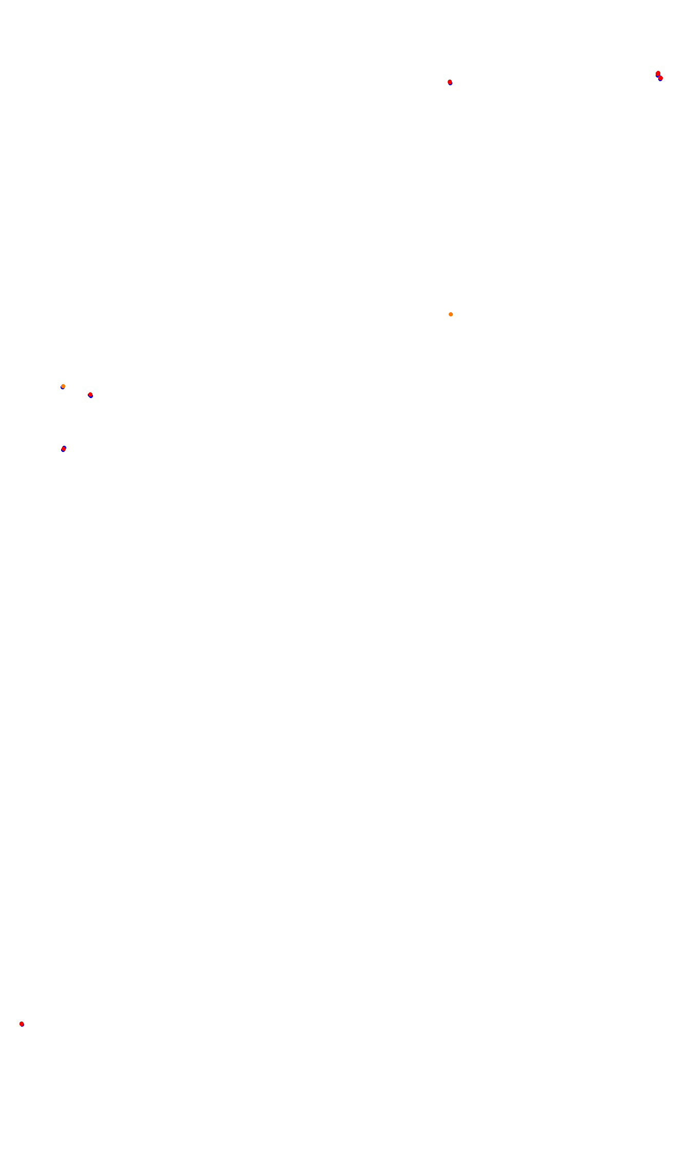 Monza collisions