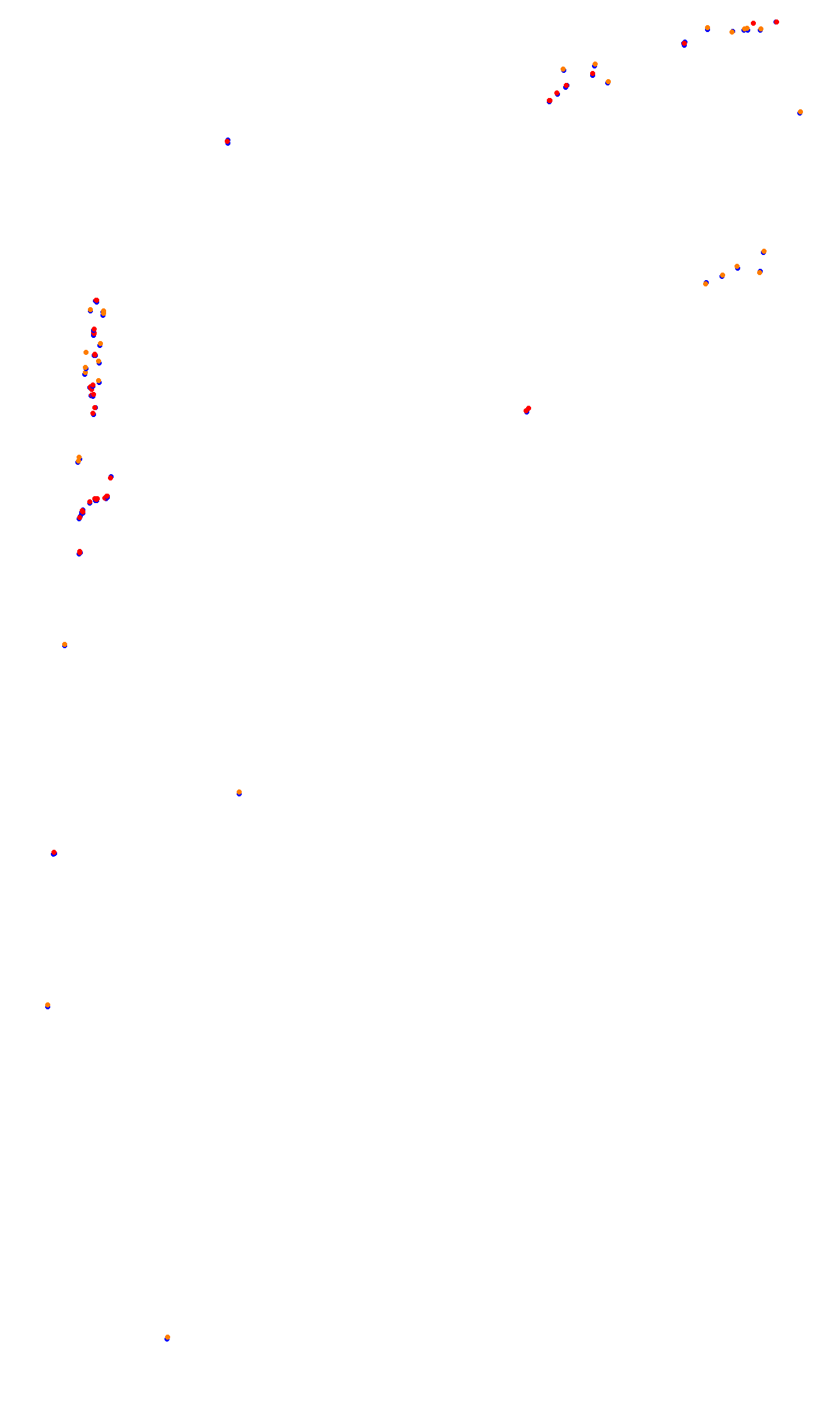 Monza collisions