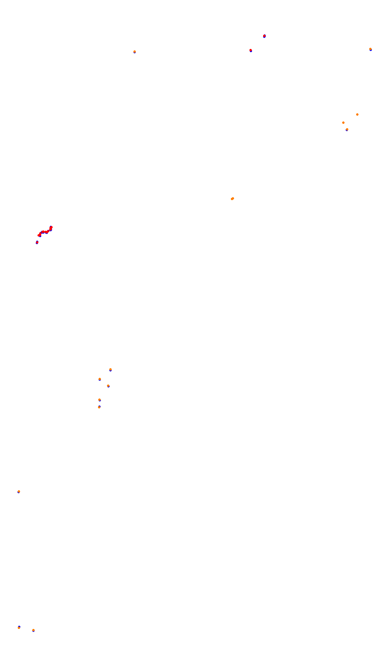 Monza collisions