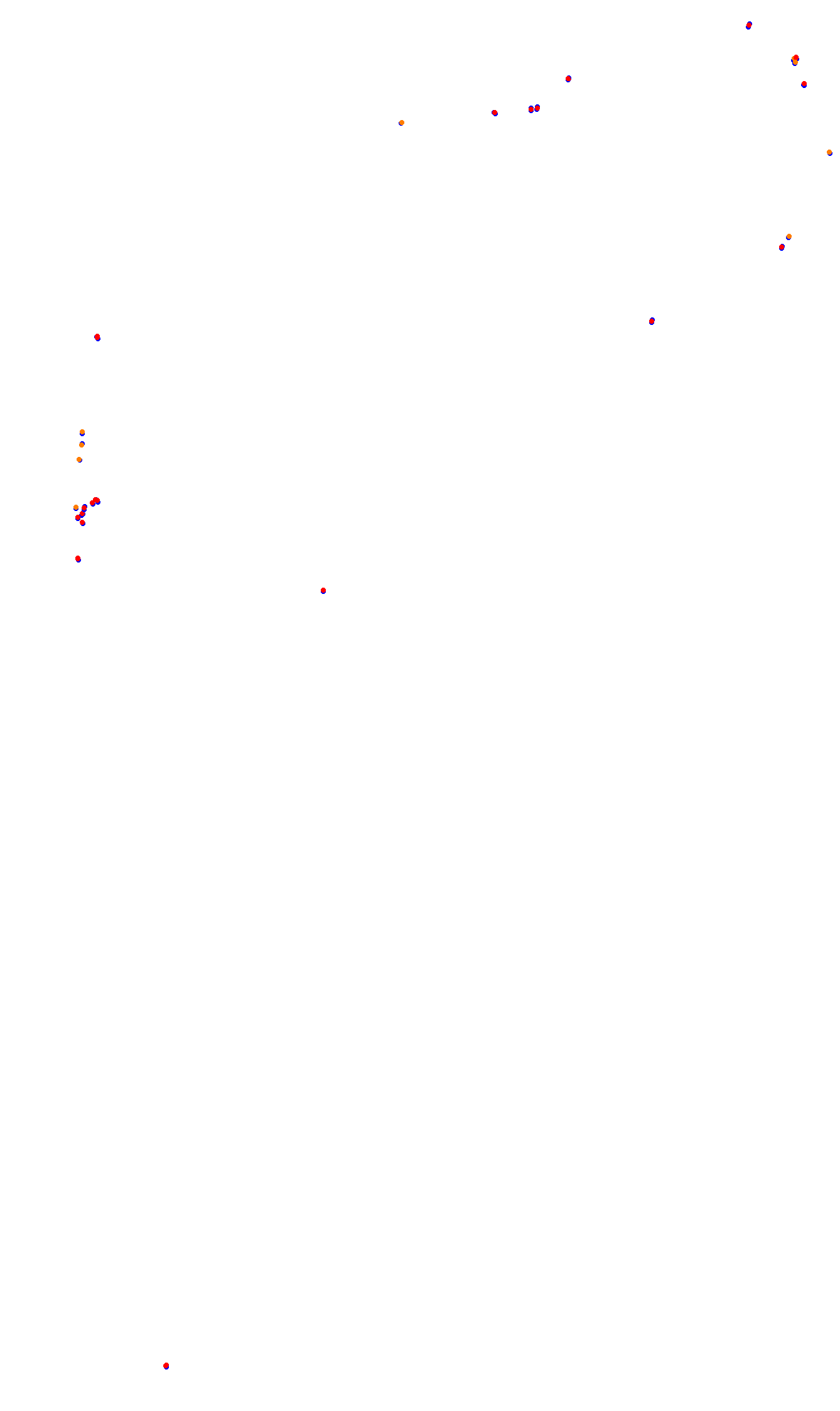 Monza collisions