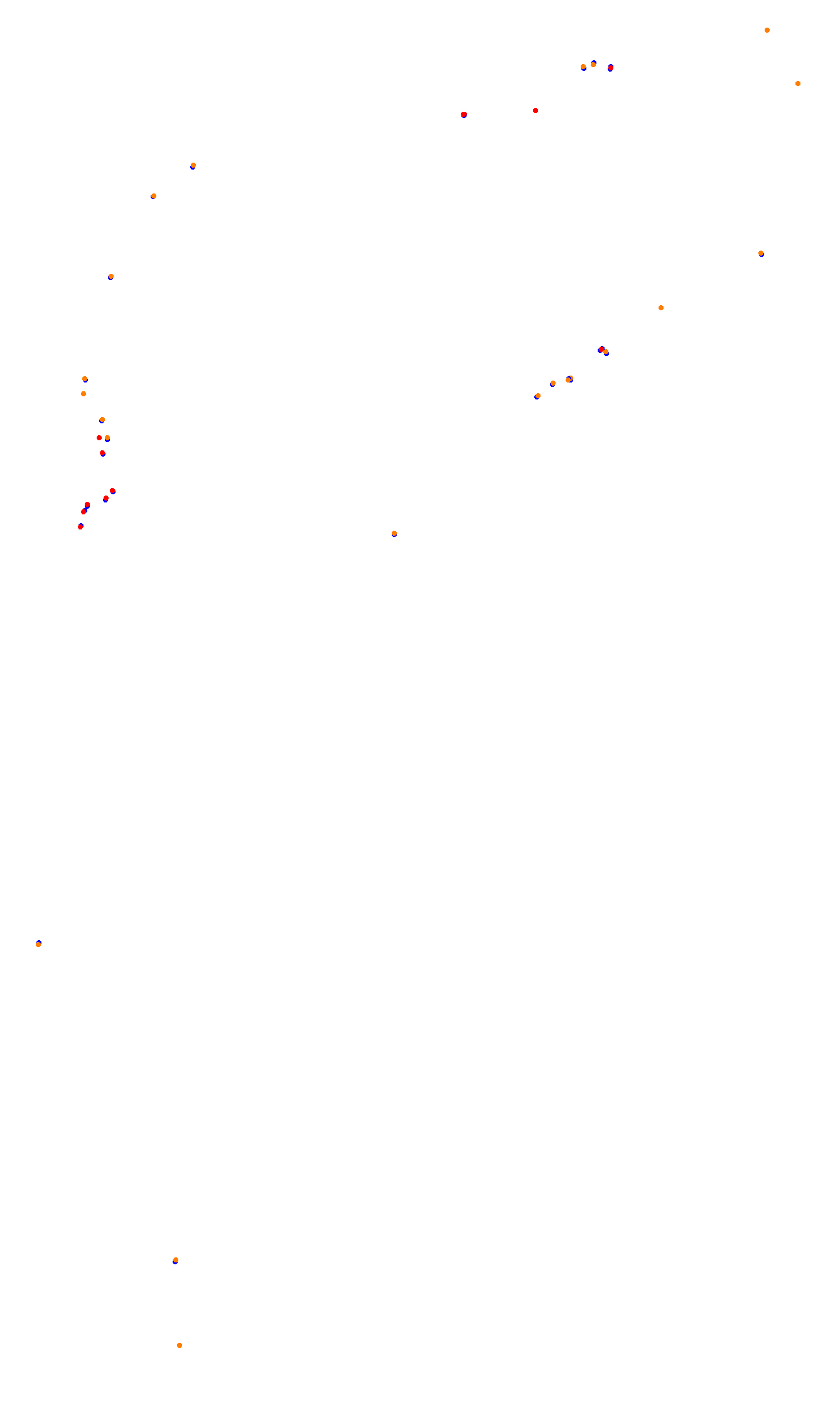 Monza collisions