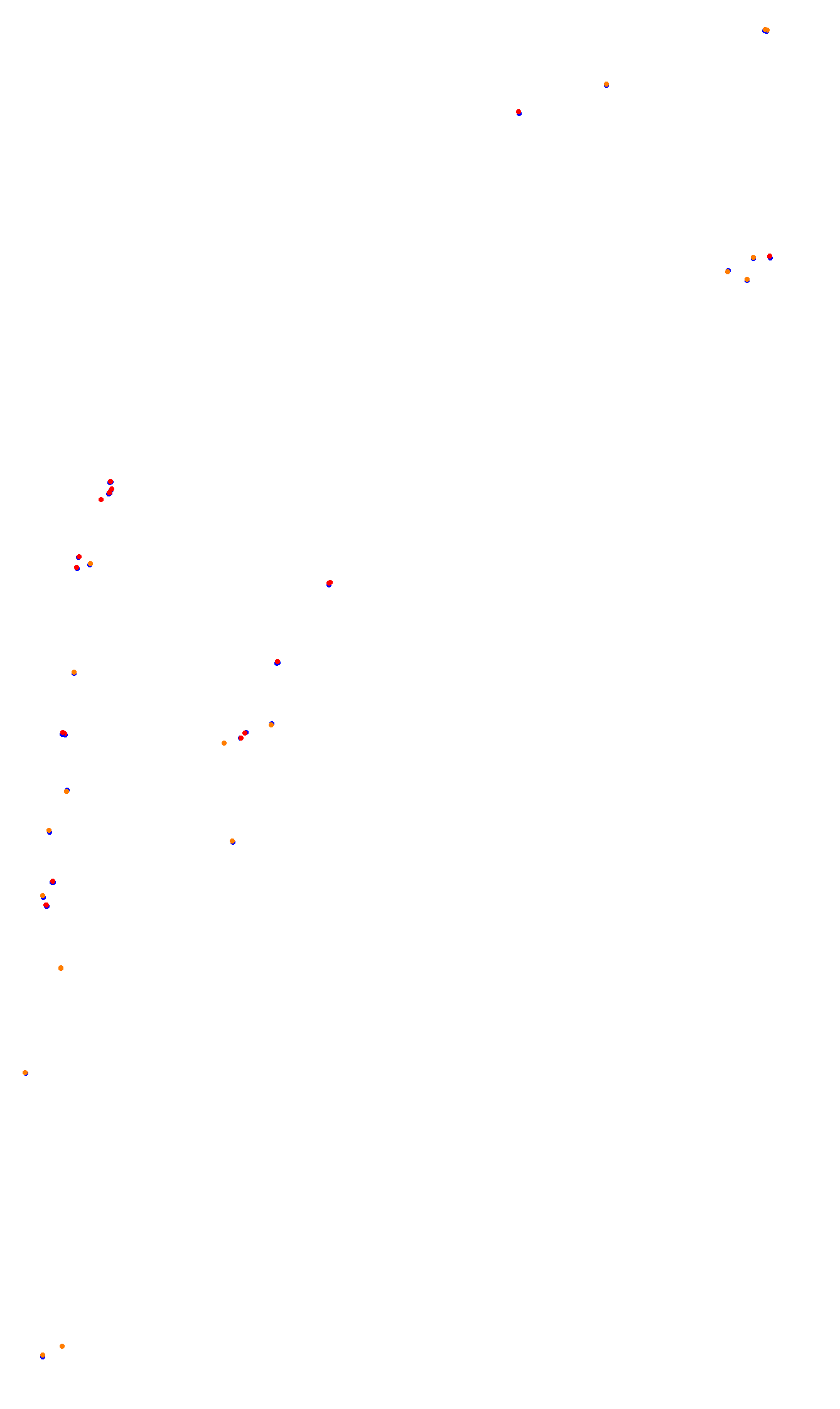 Monza collisions