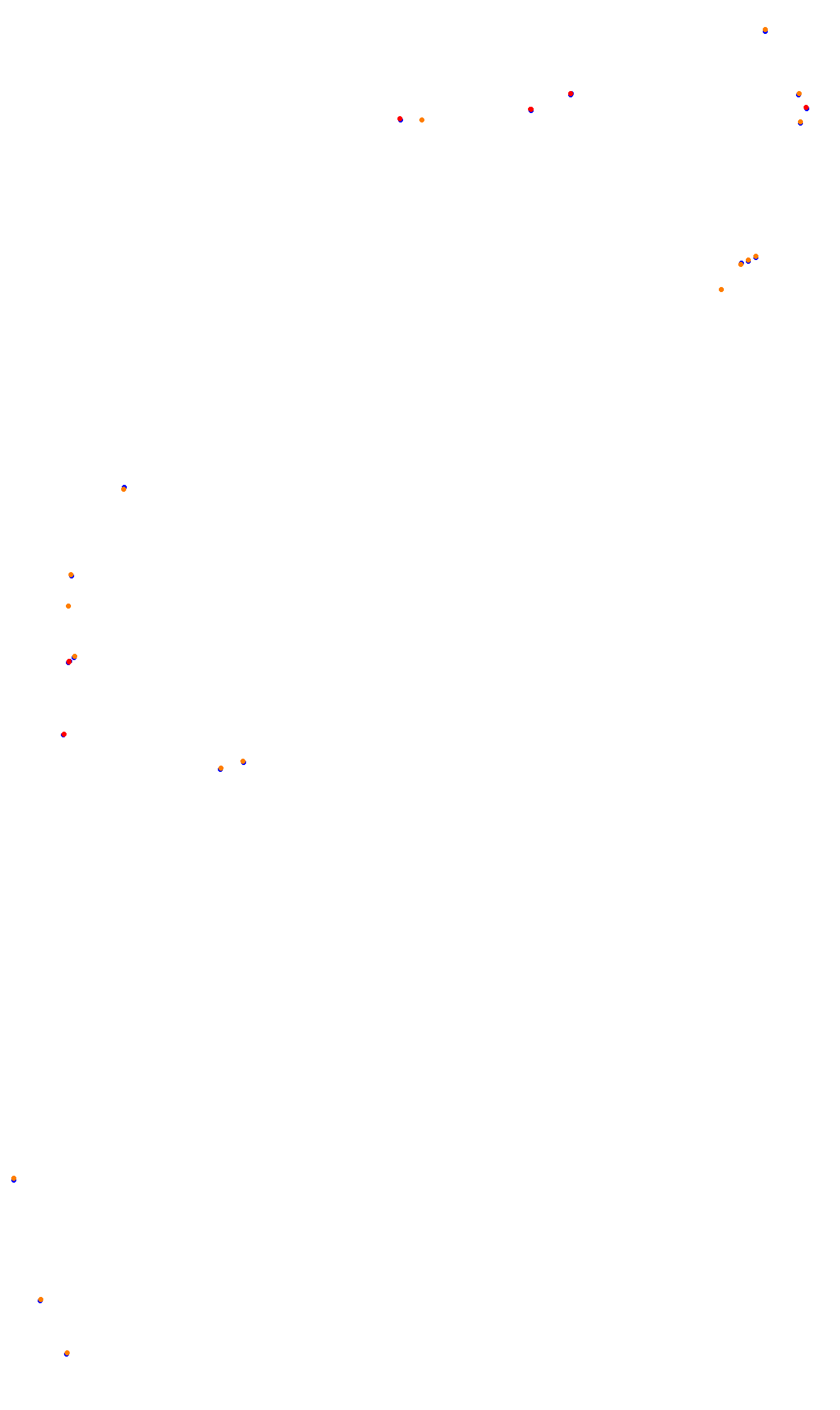 Monza collisions