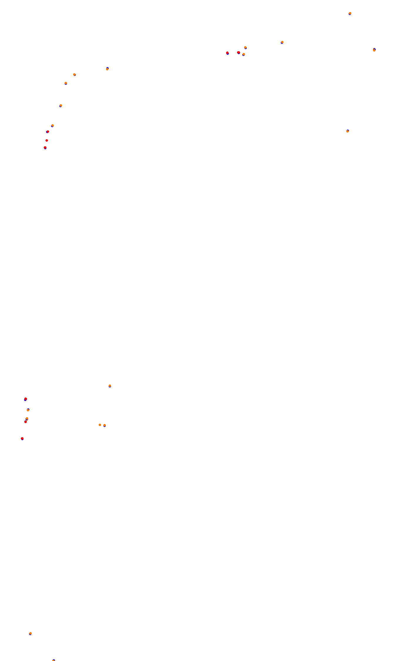 Monza collisions