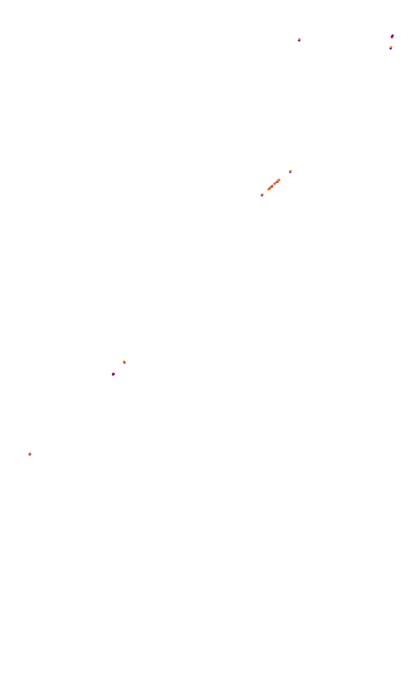 Monza collisions