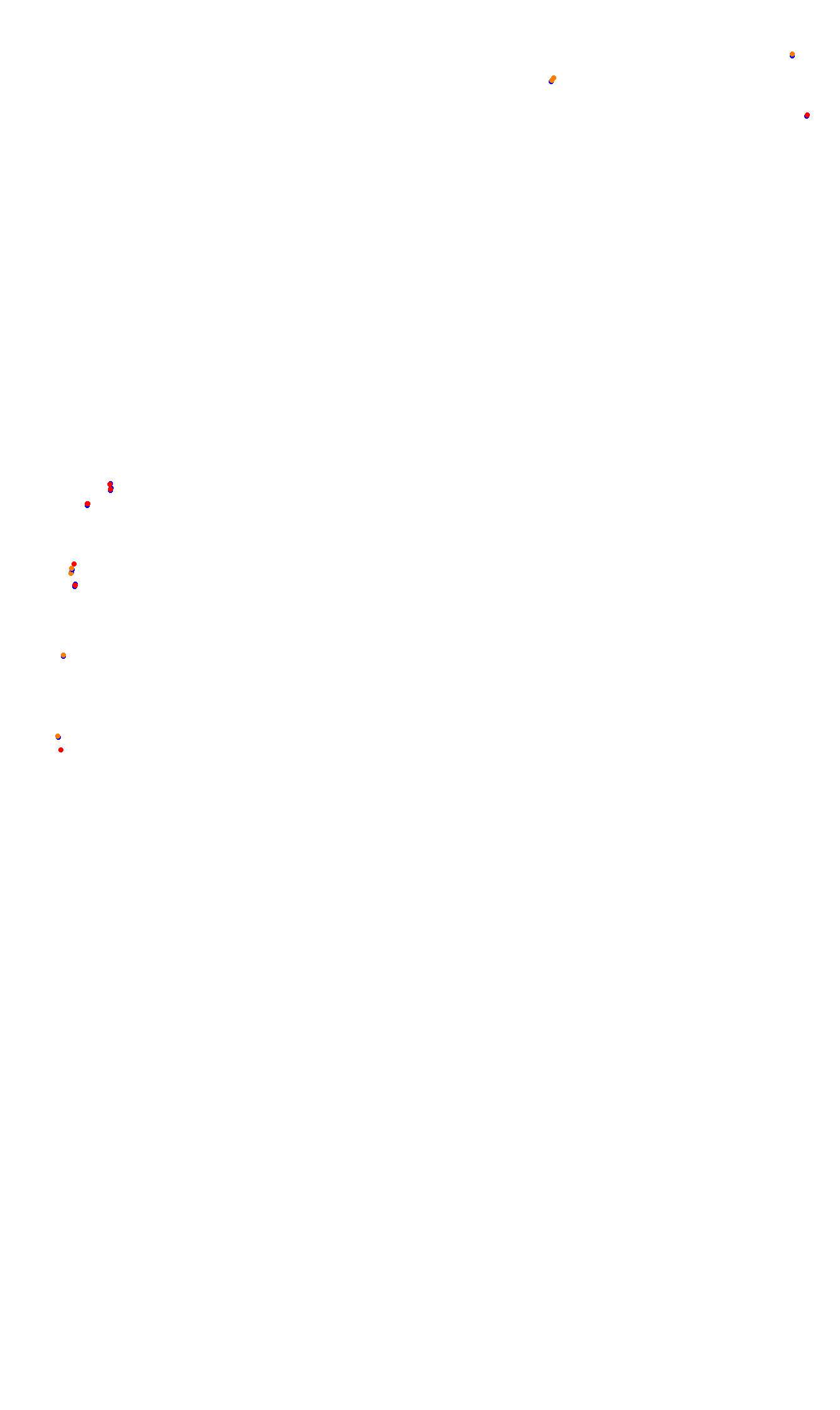 Monza collisions