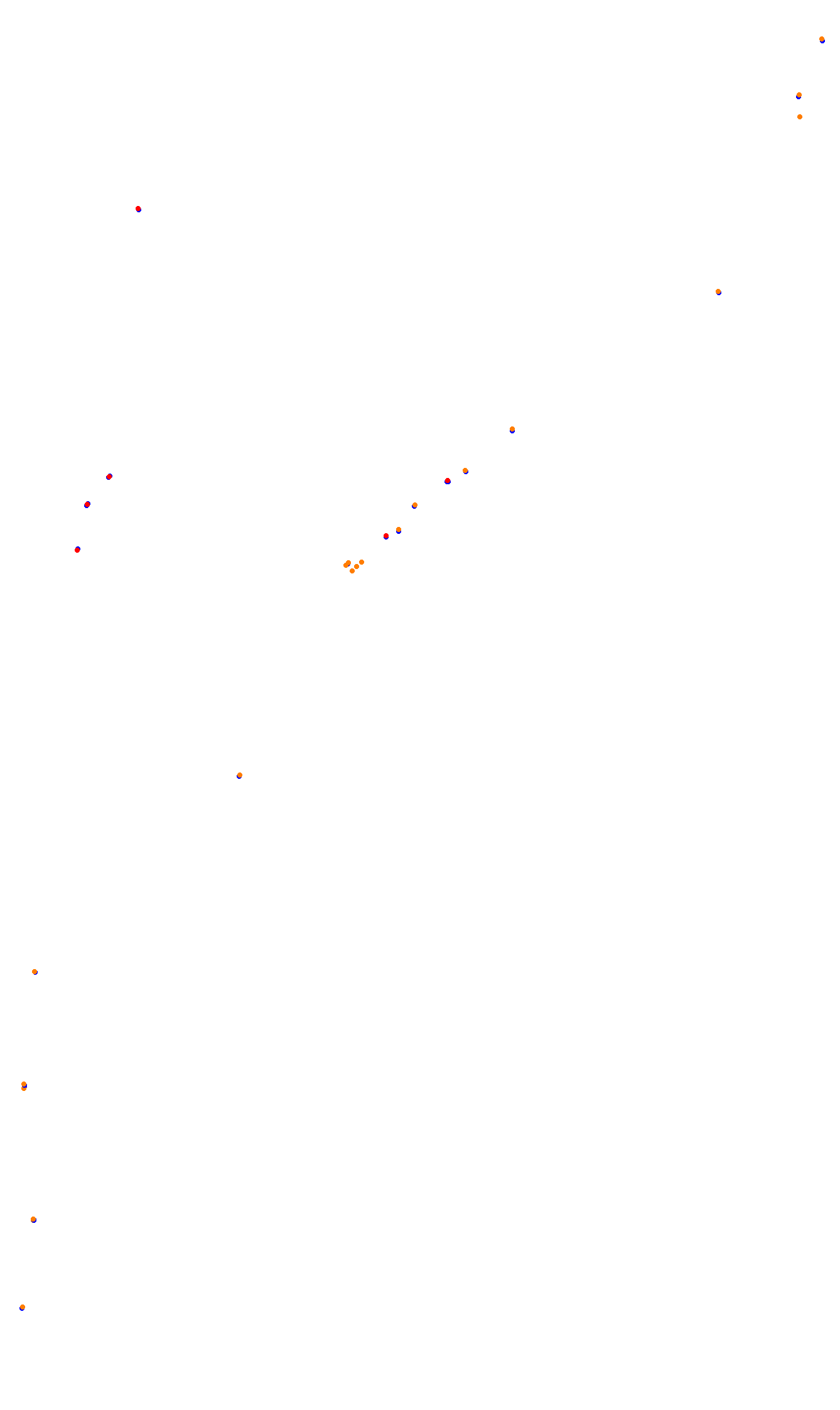 Monza collisions