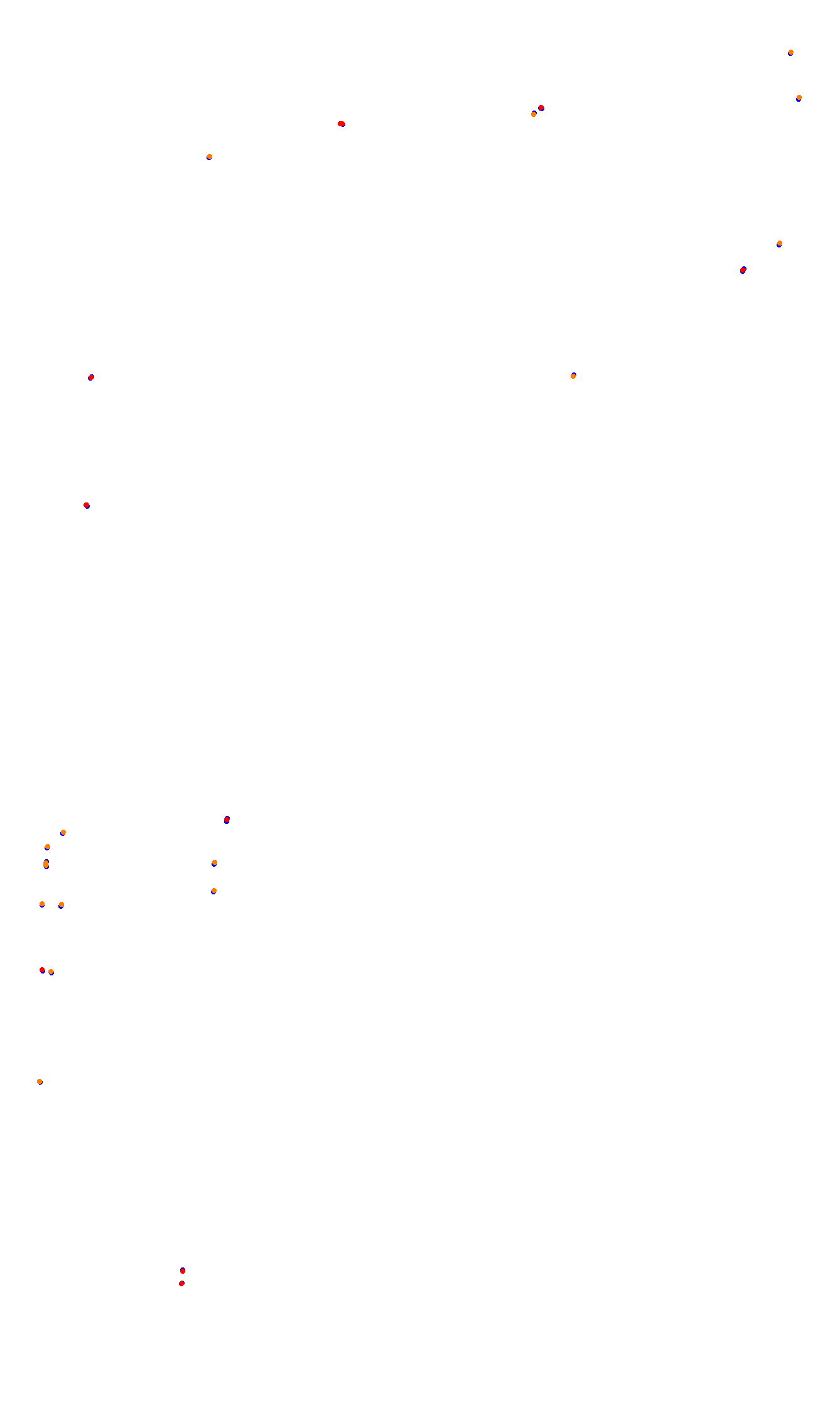 Monza collisions