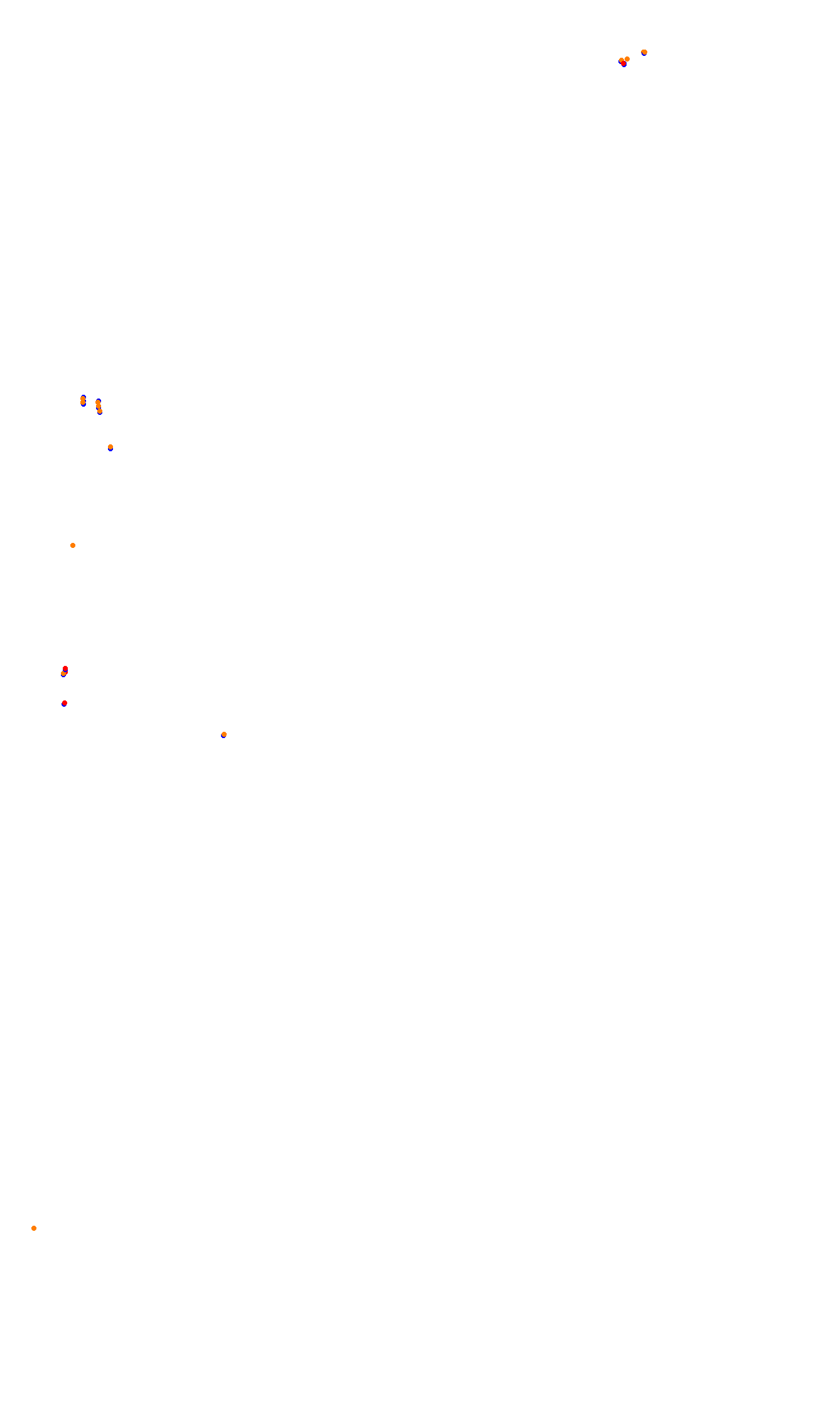 Monza collisions