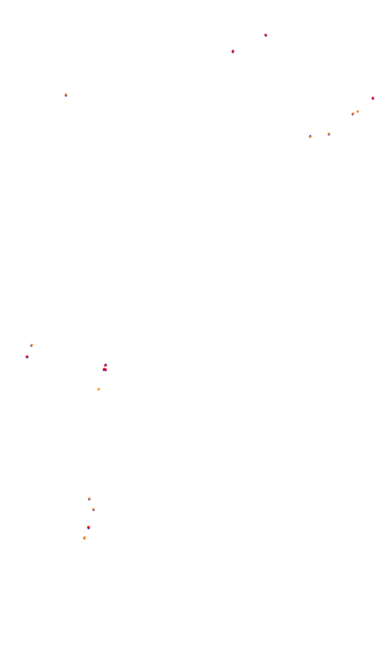 Monza collisions