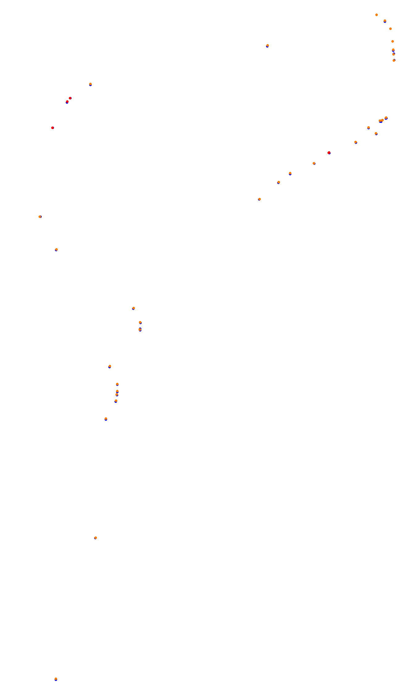 Monza collisions