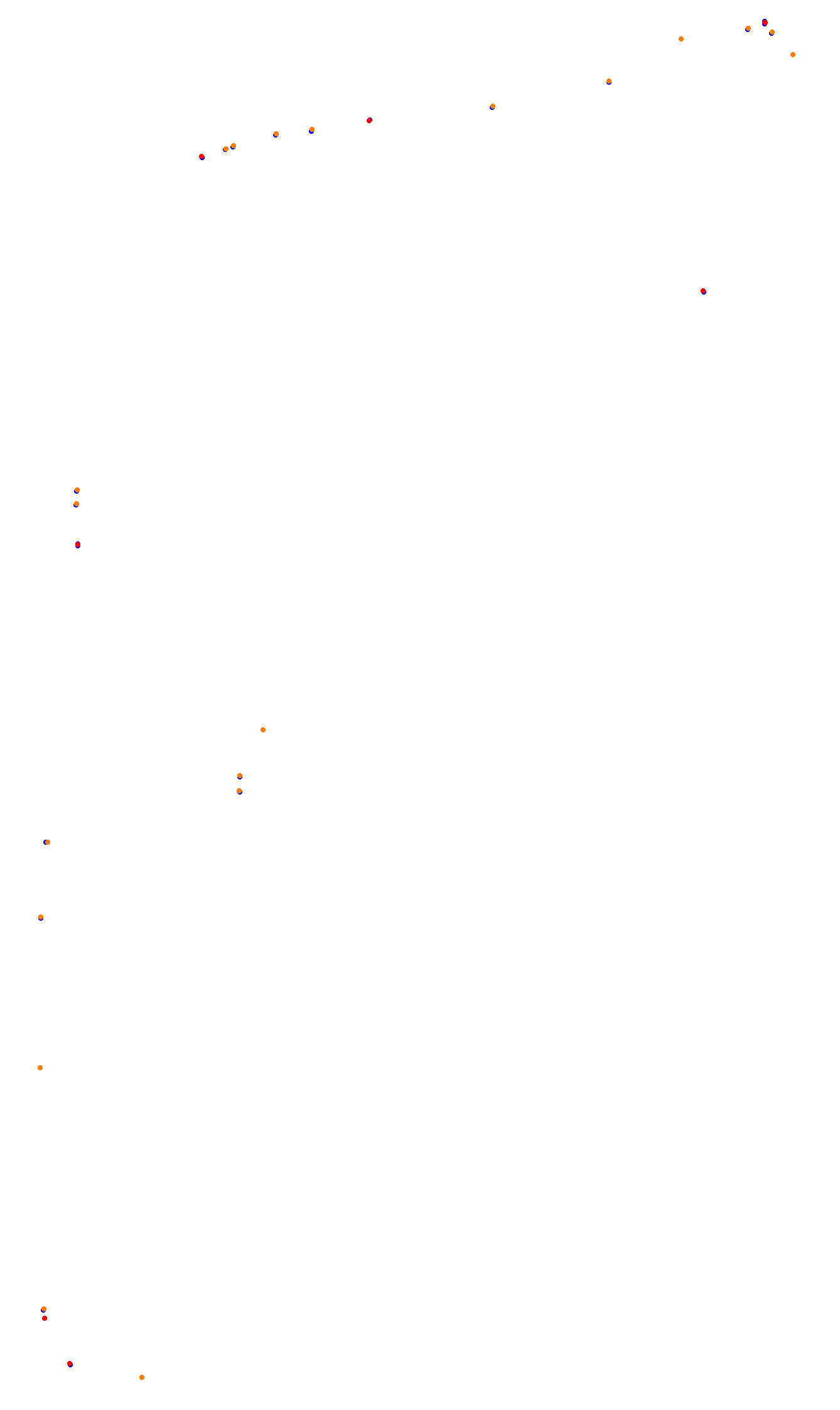 Monza collisions