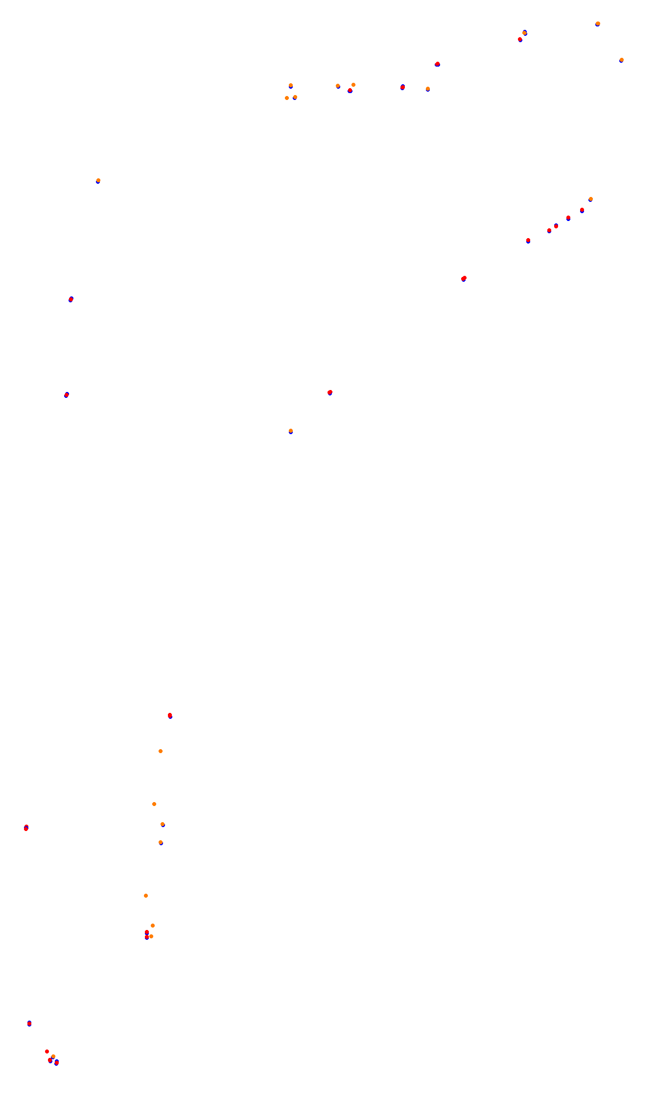 Monza collisions