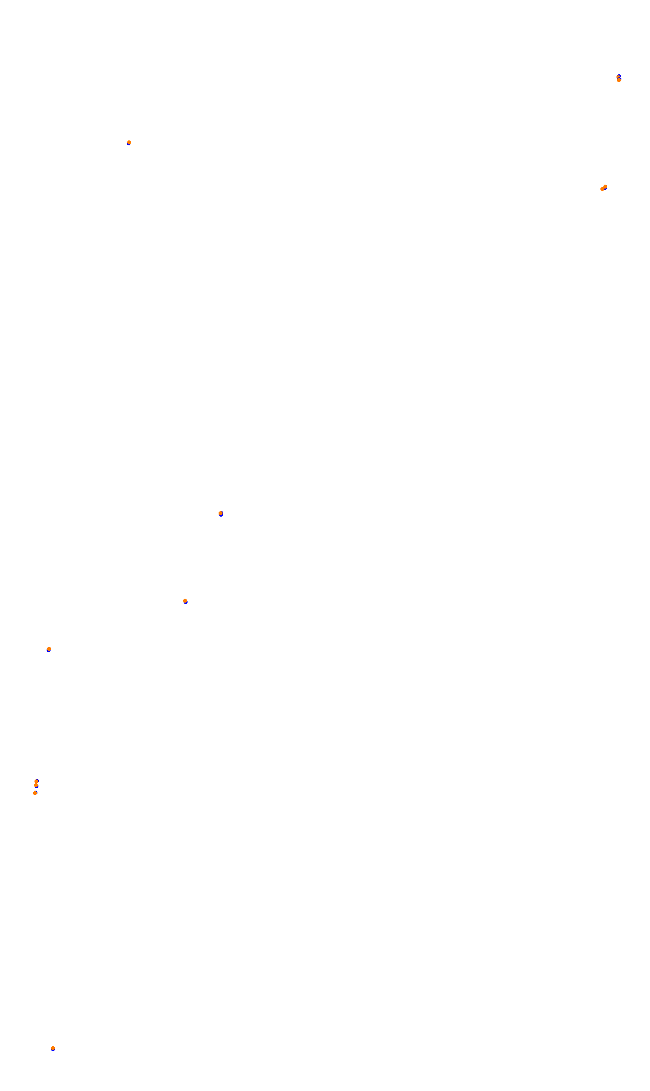 Monza collisions