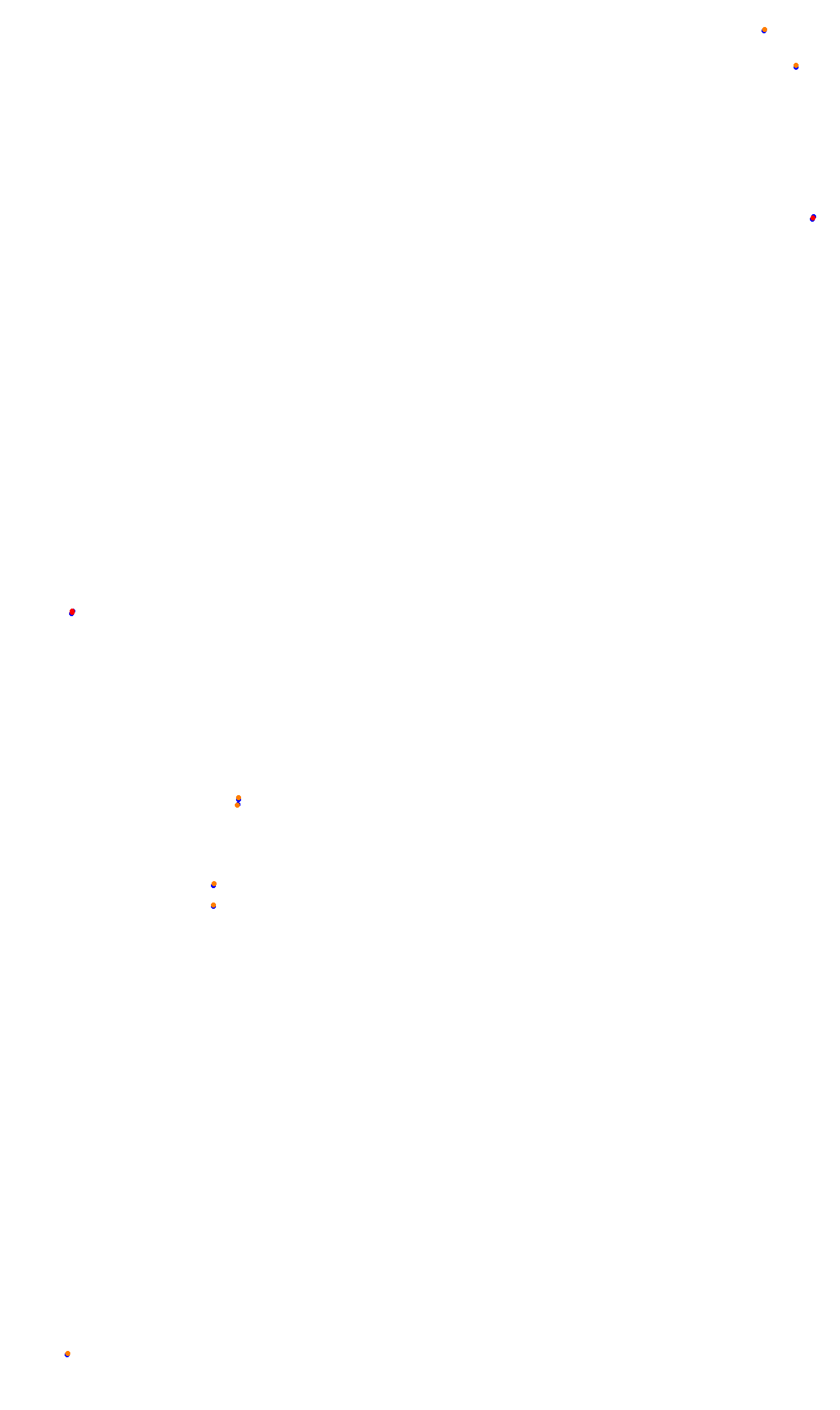 Monza collisions