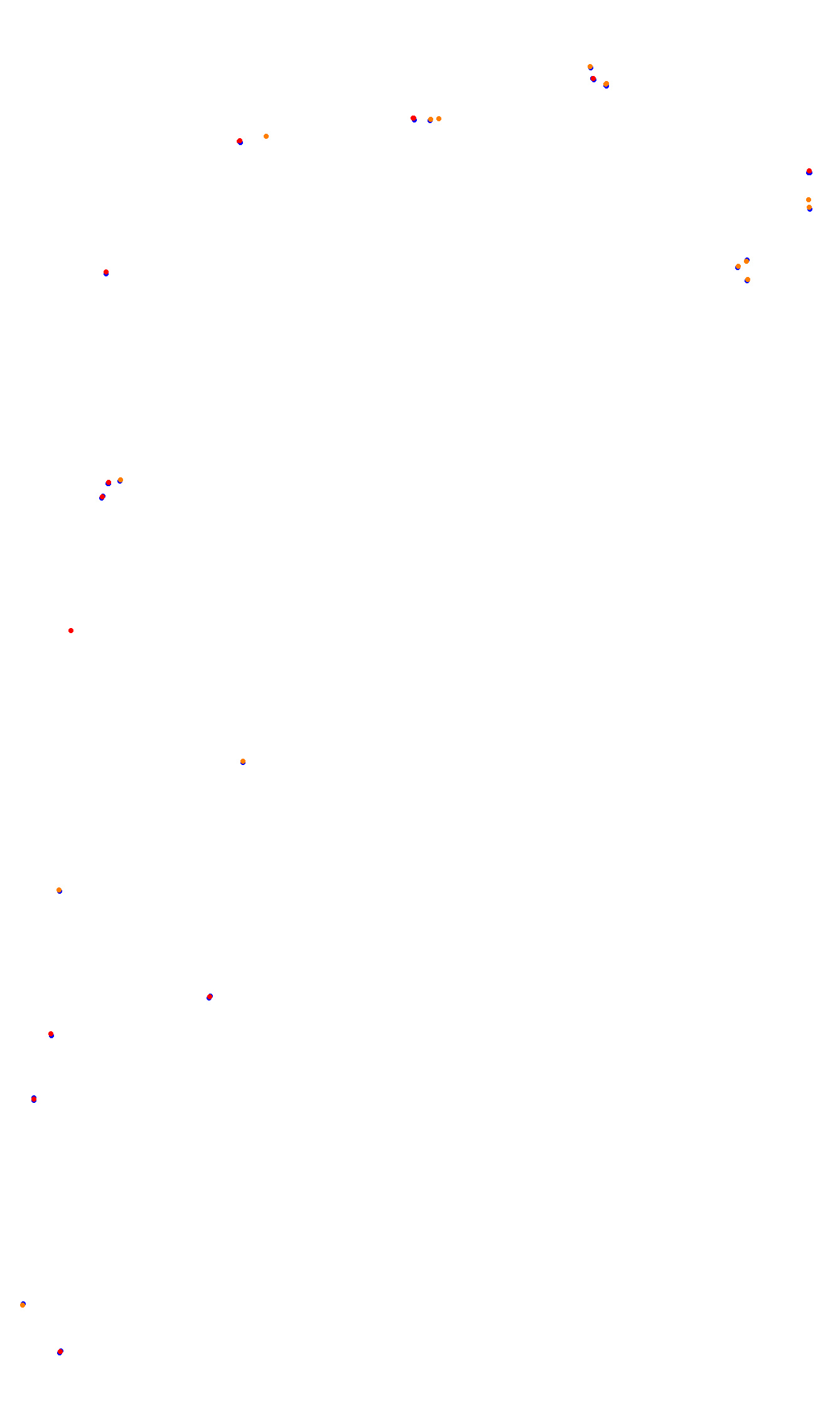 Monza collisions