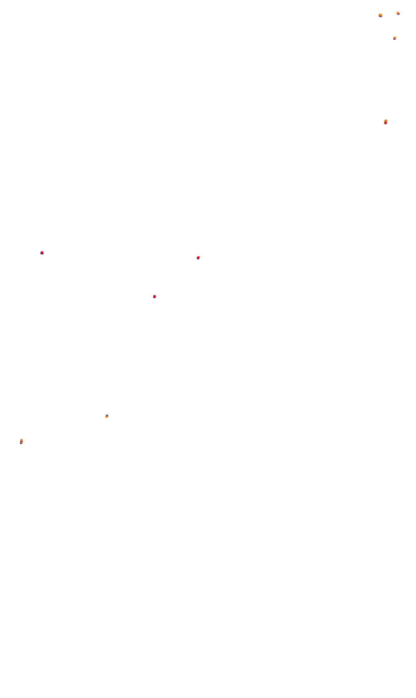 Monza collisions