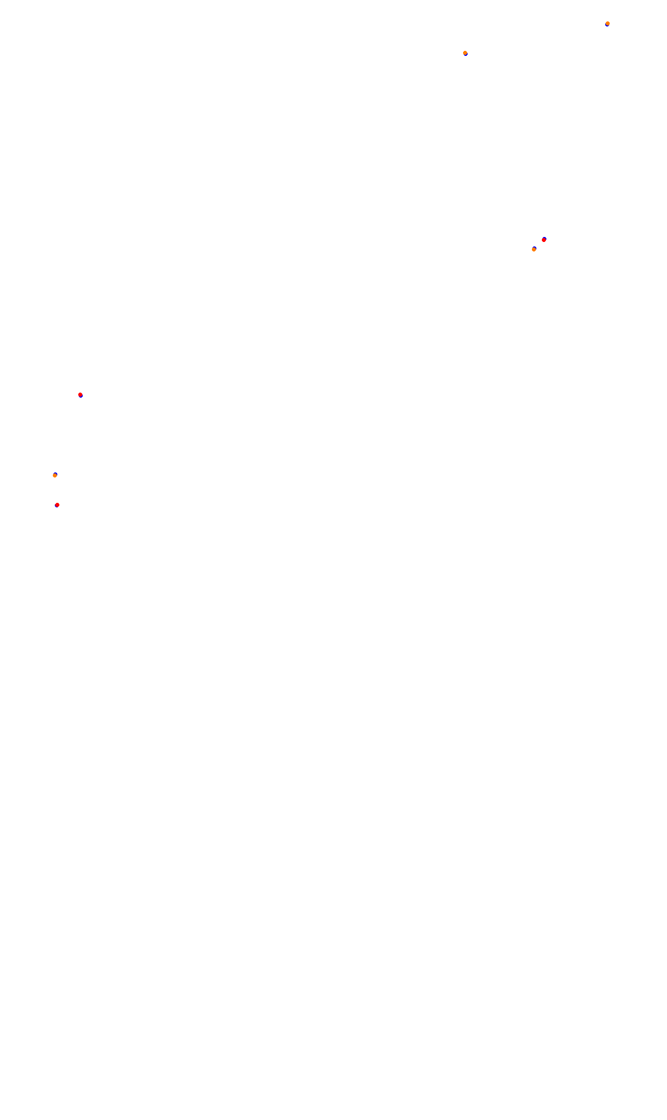 Monza collisions