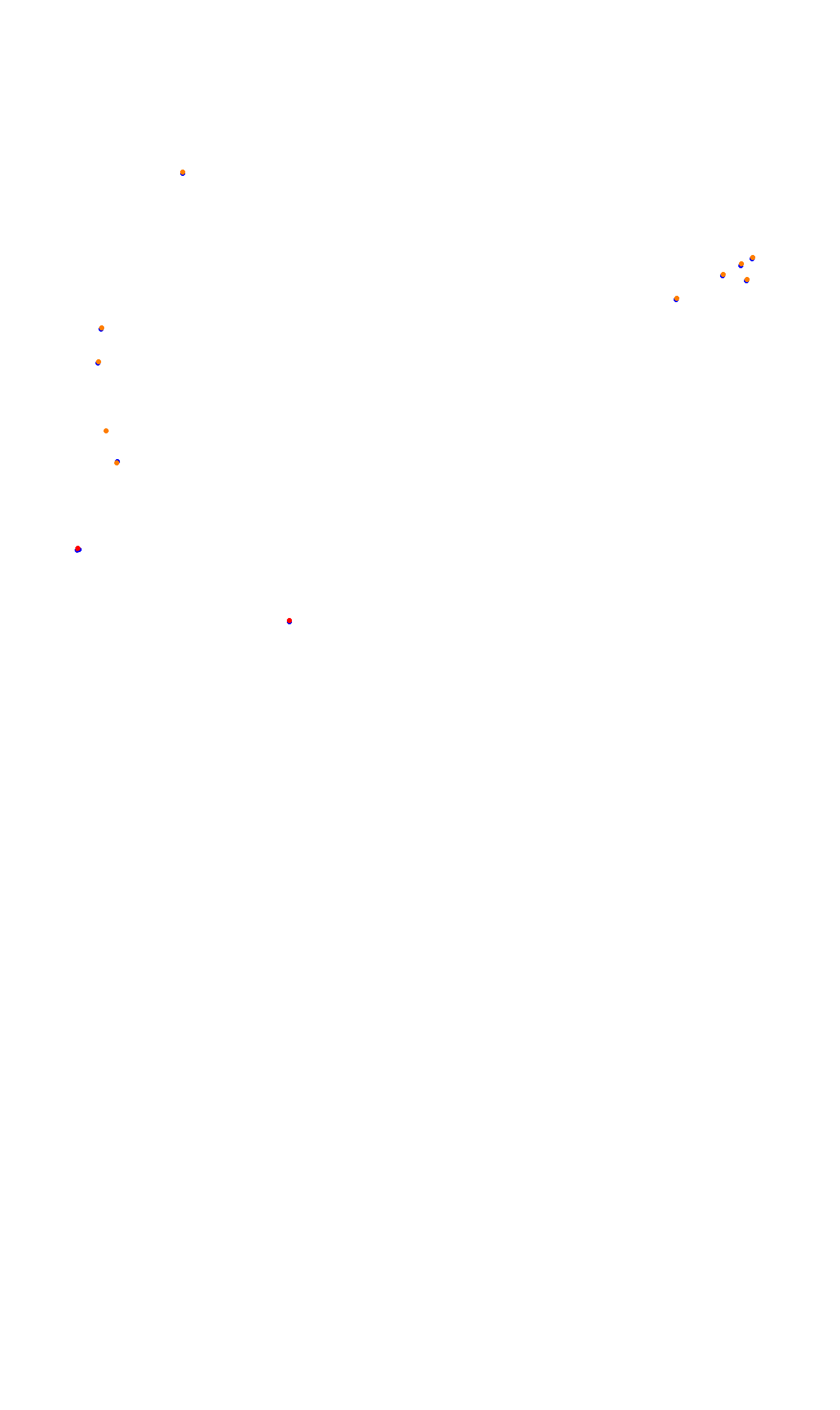 Monza collisions