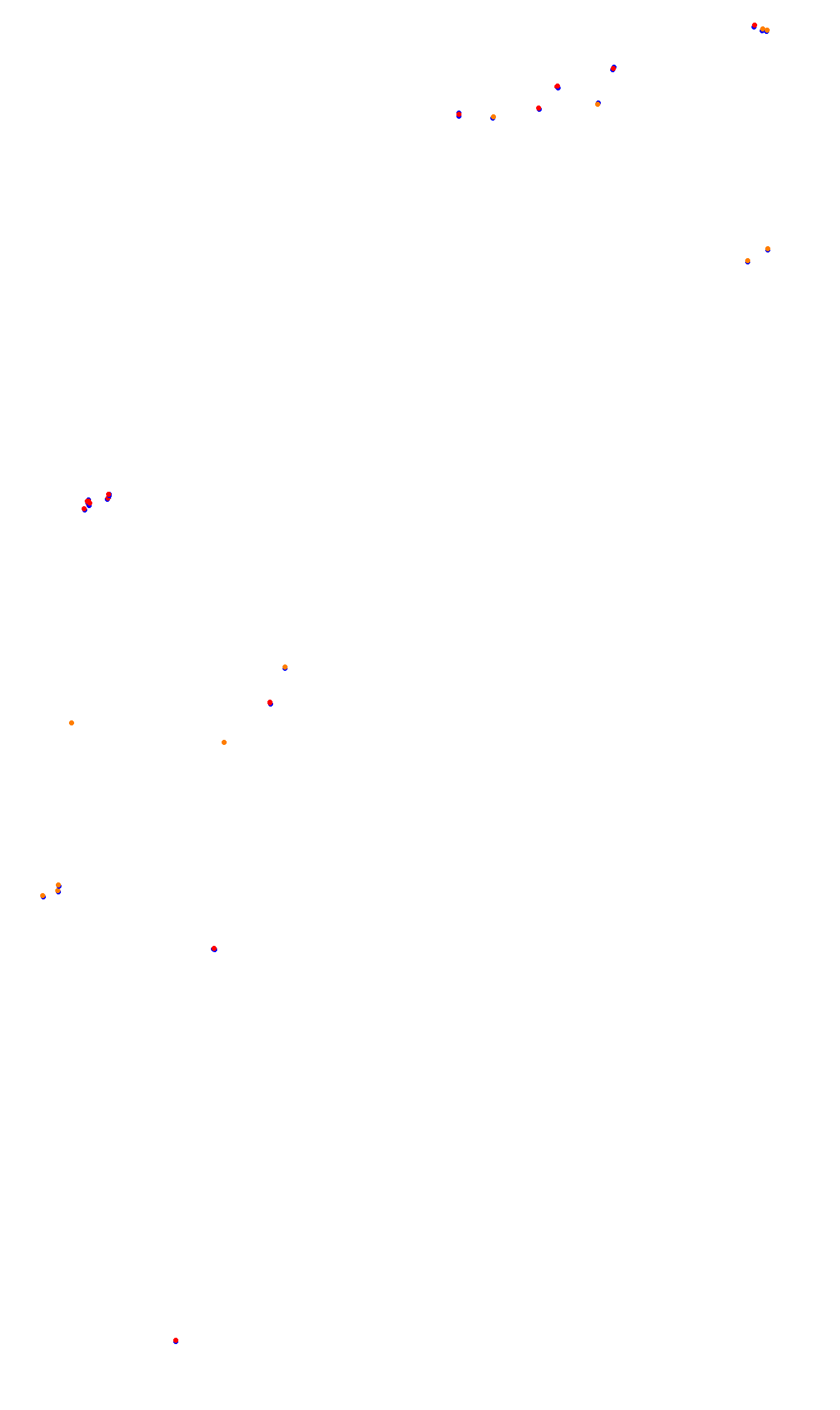 Monza collisions