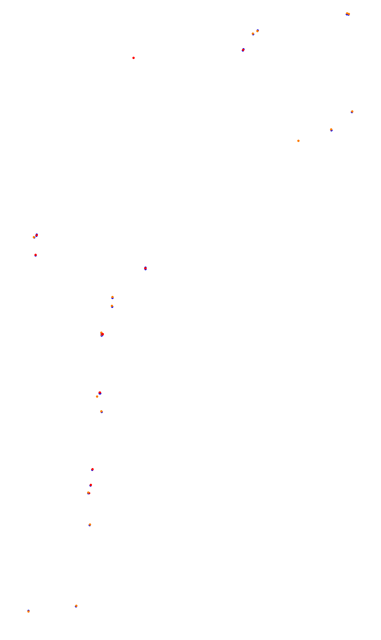 Monza collisions