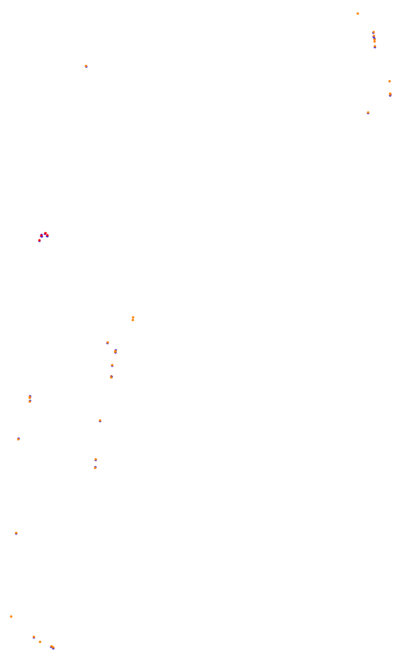 Monza collisions