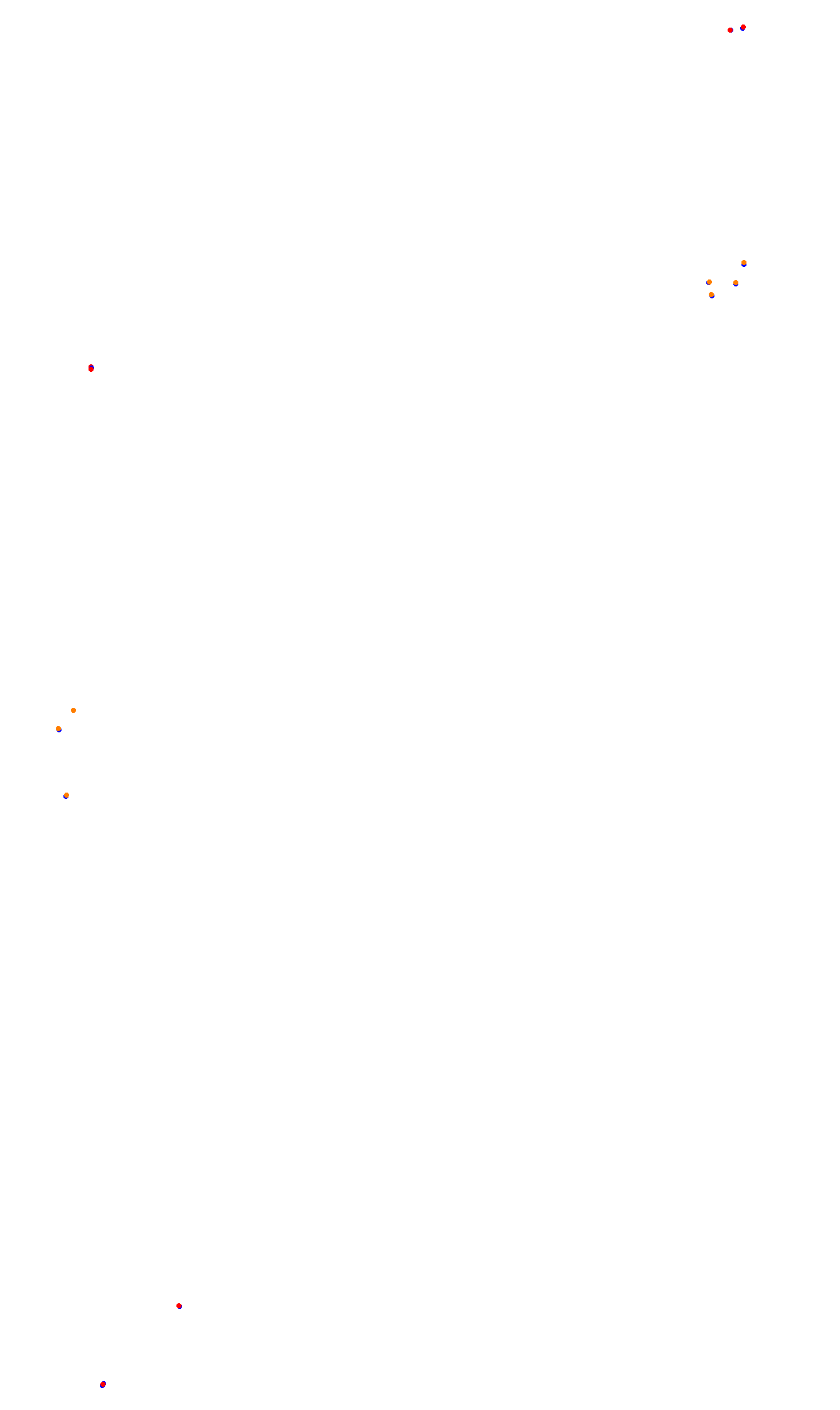 Monza collisions