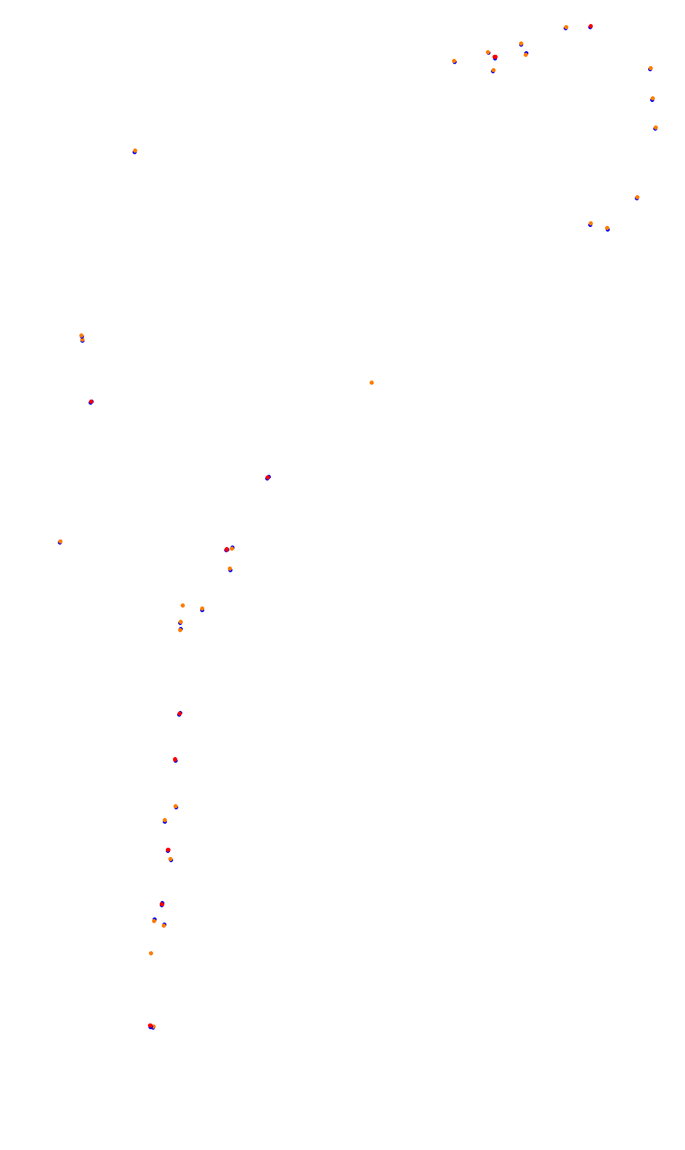 Monza collisions