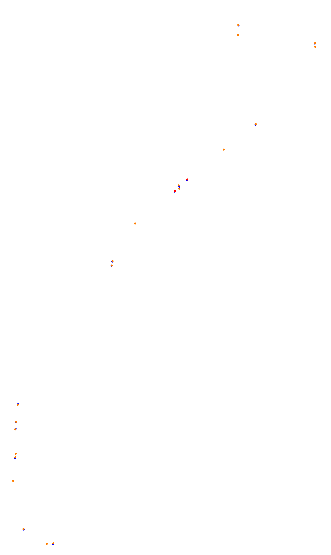 Monza collisions