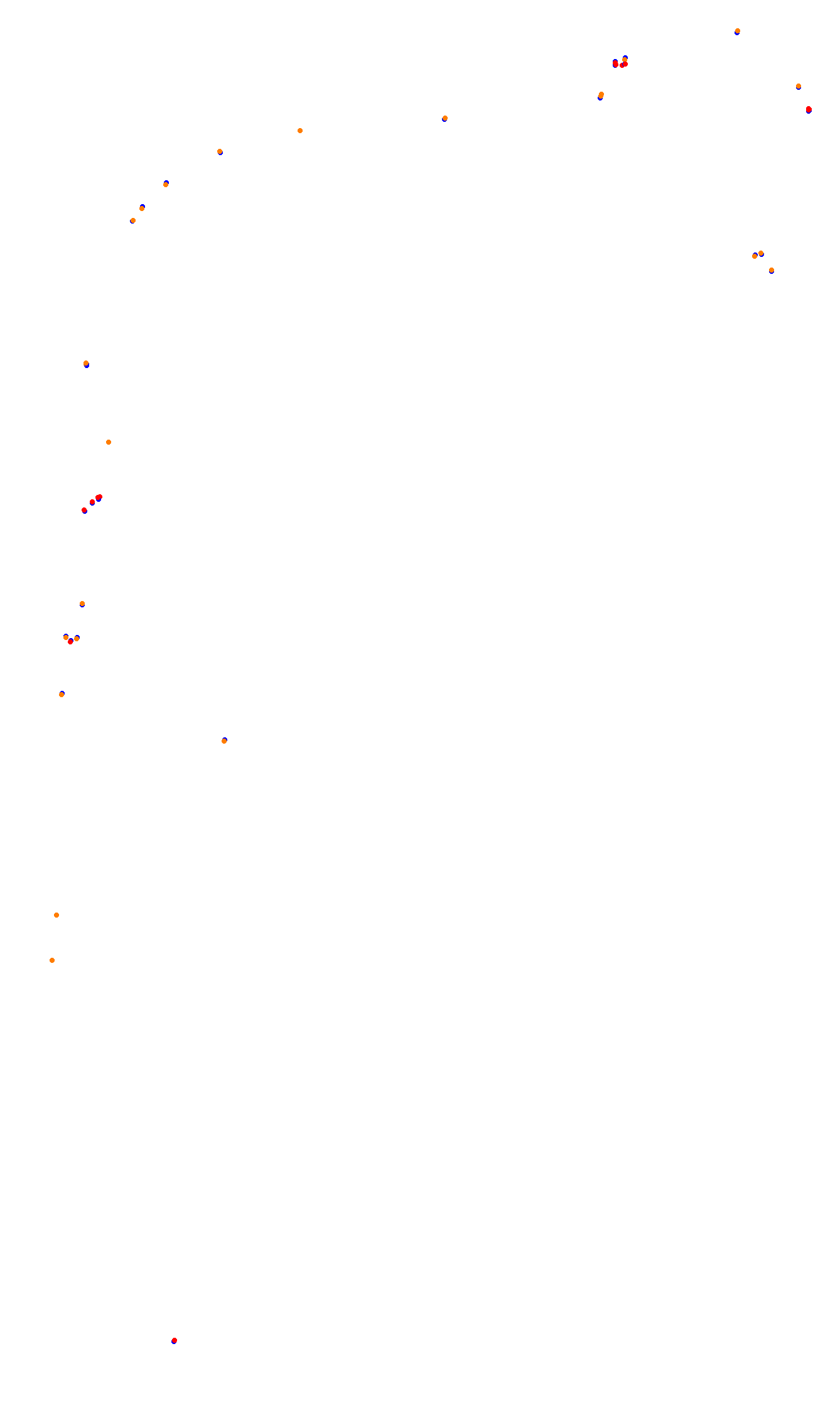 Monza collisions