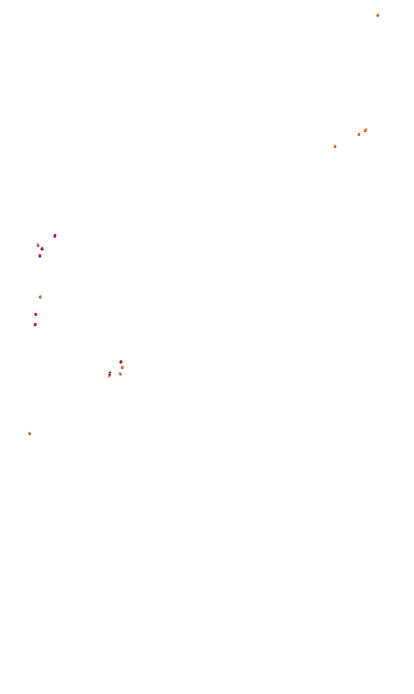 Monza collisions