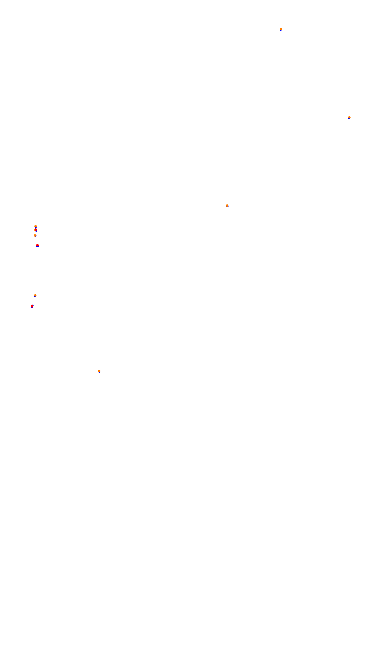 Monza collisions