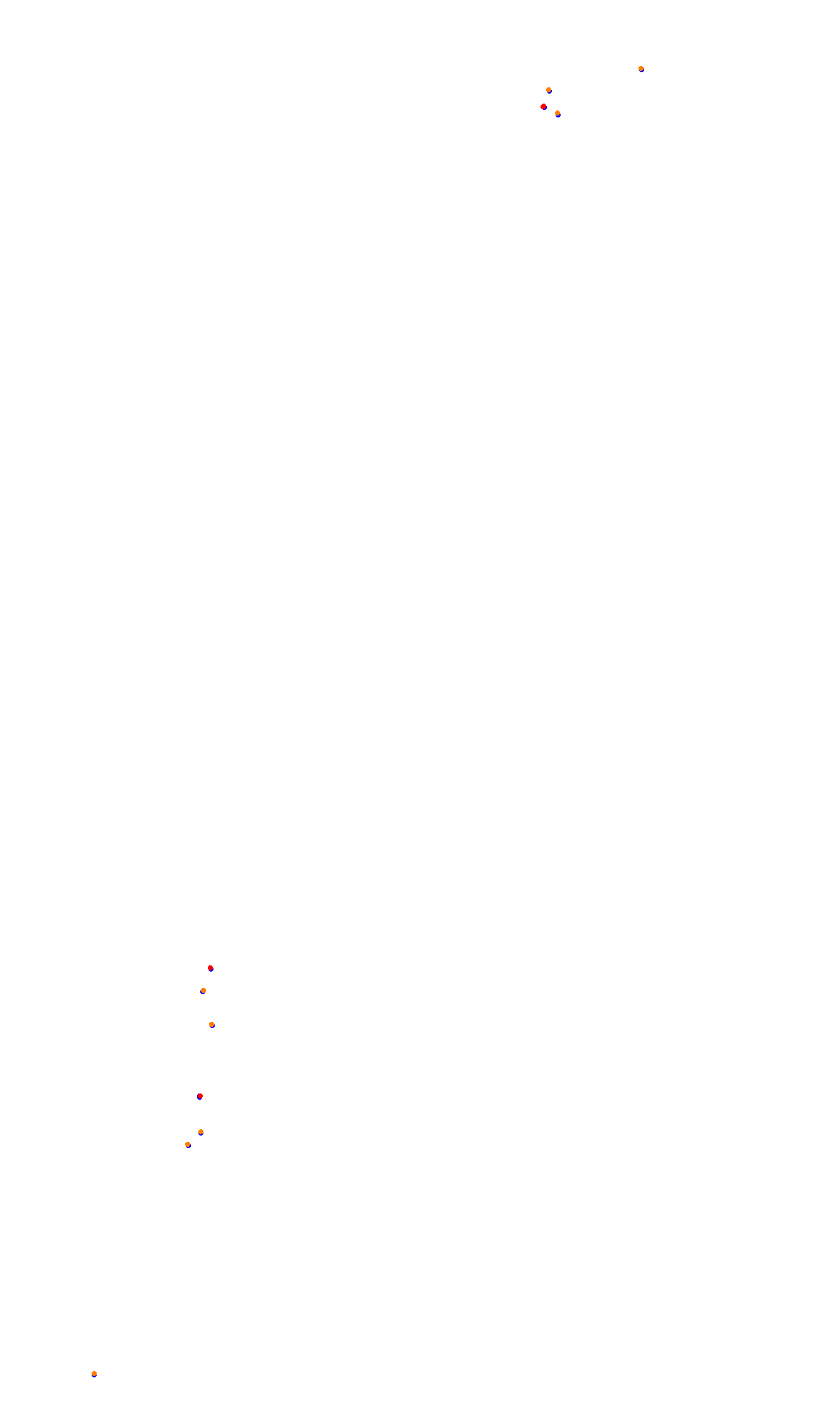 Monza collisions