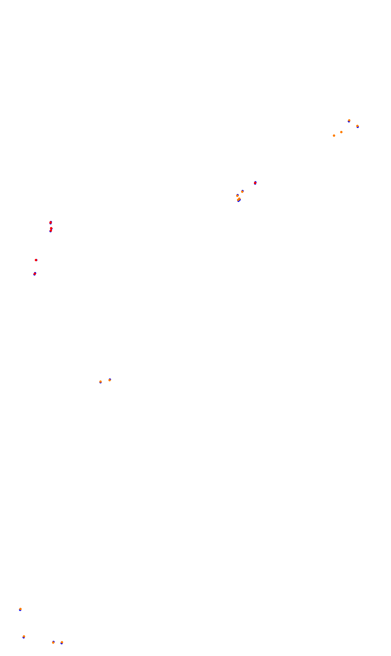 Monza collisions