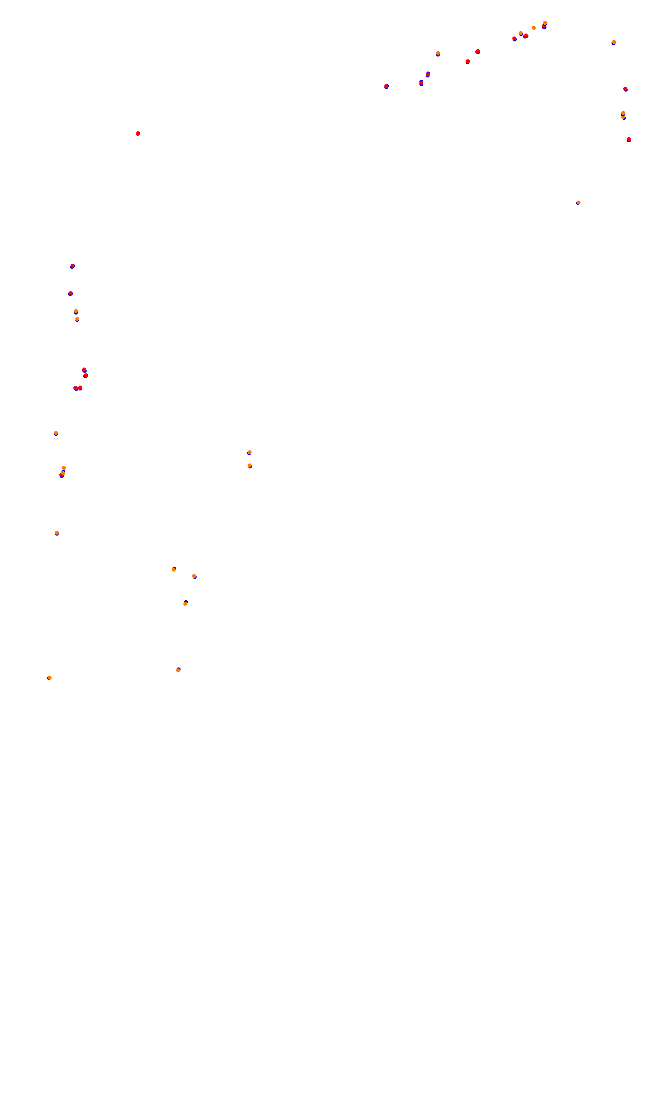 Monza collisions