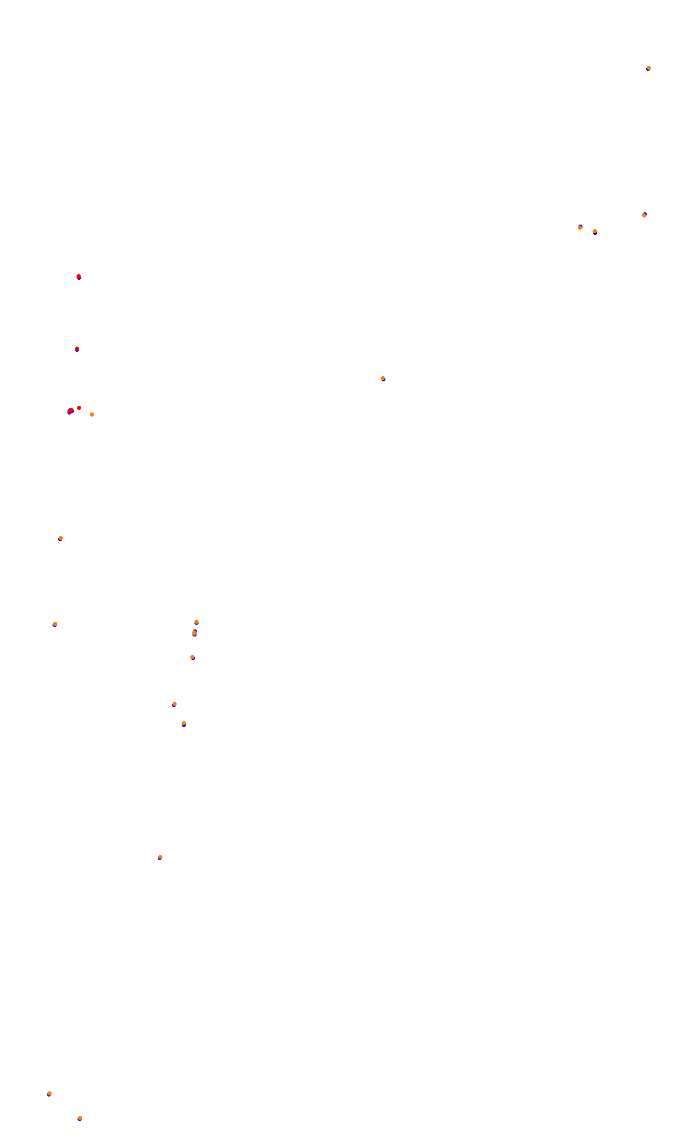 Monza collisions