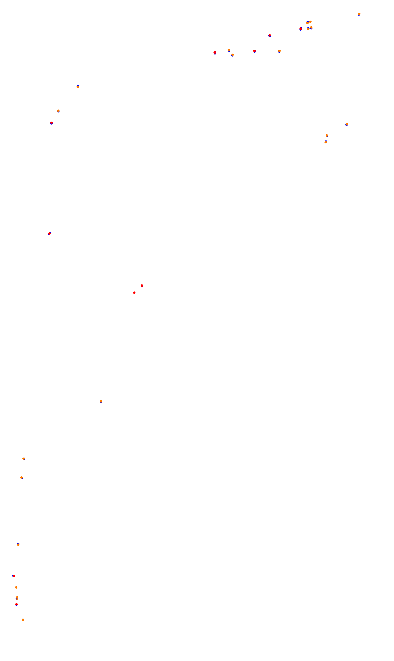 Monza collisions