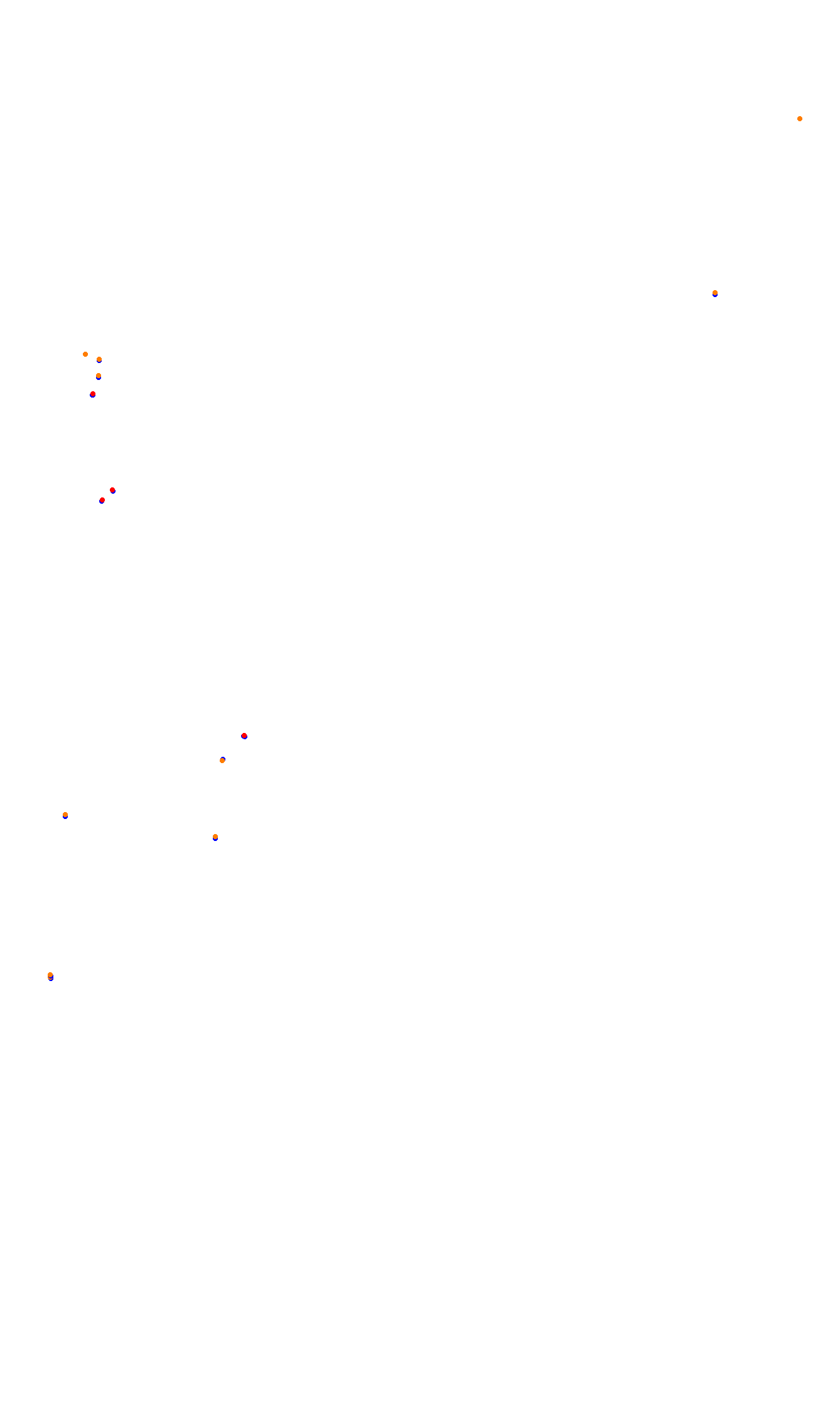 Monza collisions