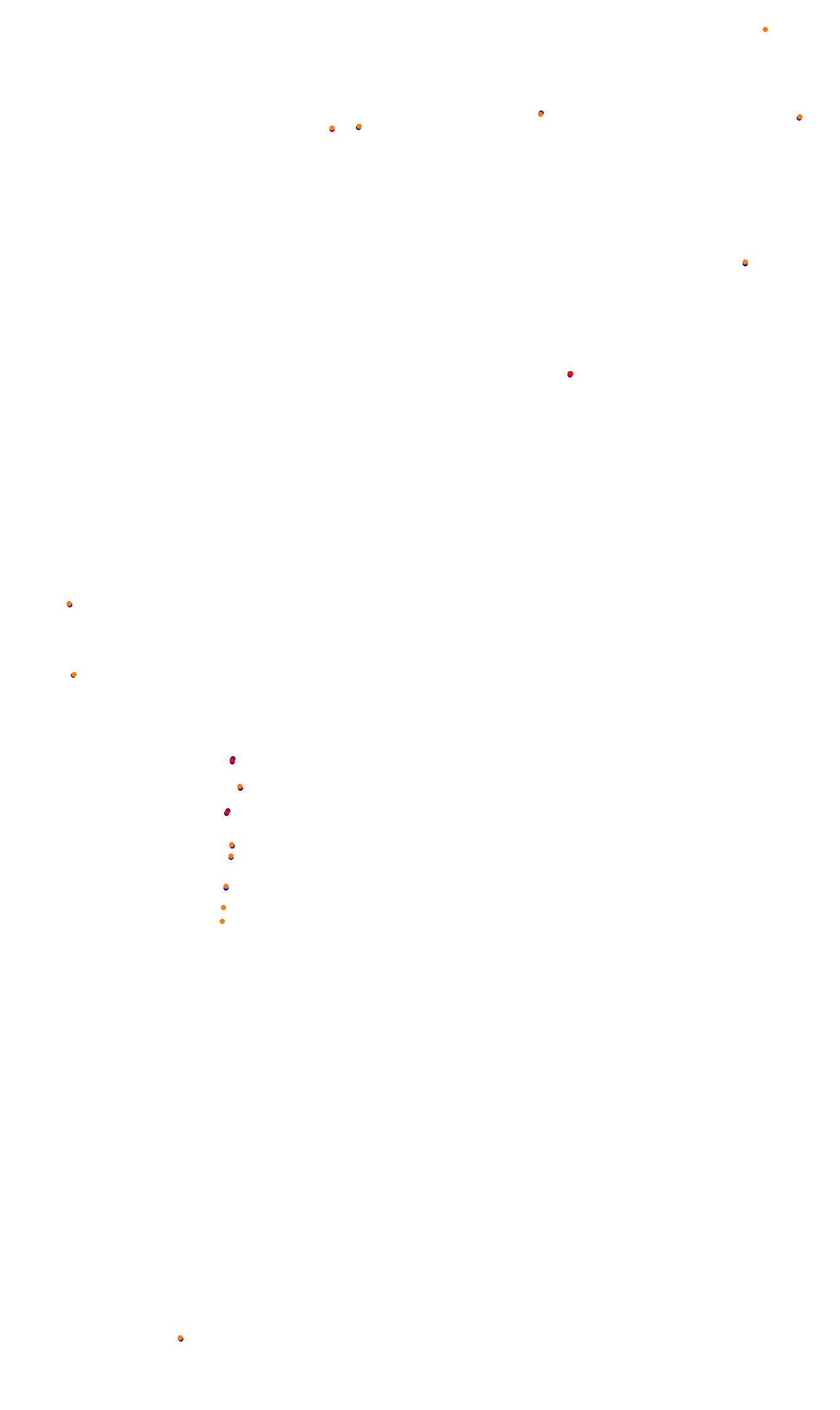 Monza collisions